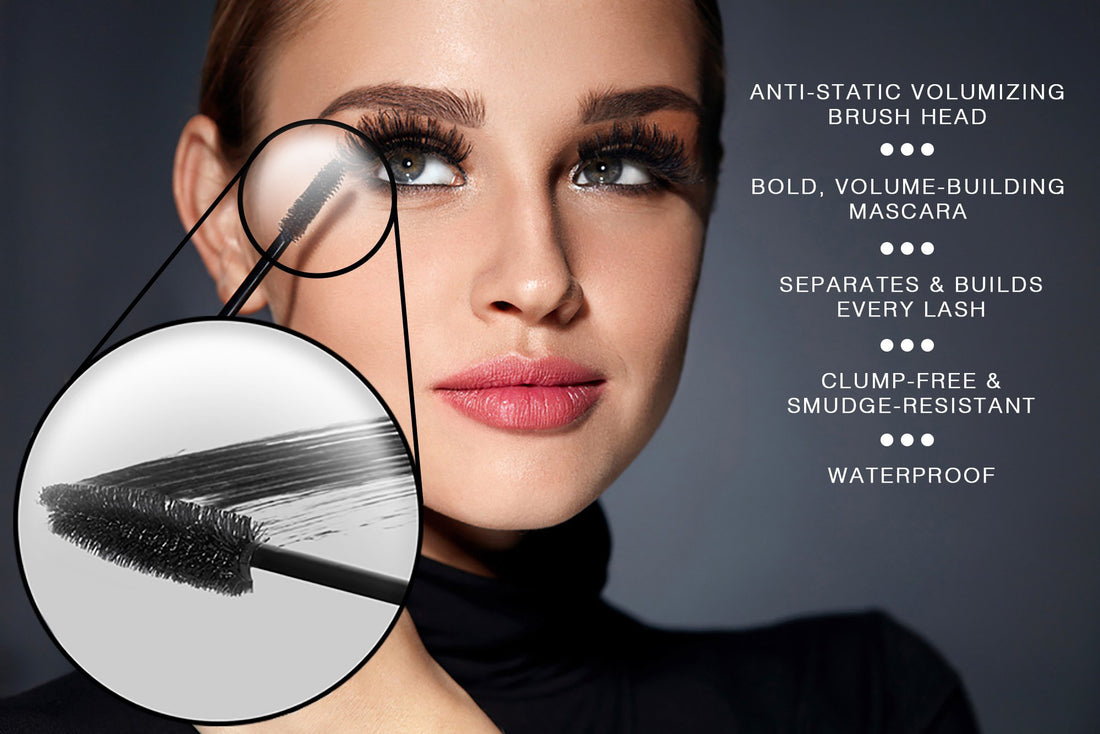 Eyelash Extension Mascara - Safe to Use with False Lashes- Oil Free