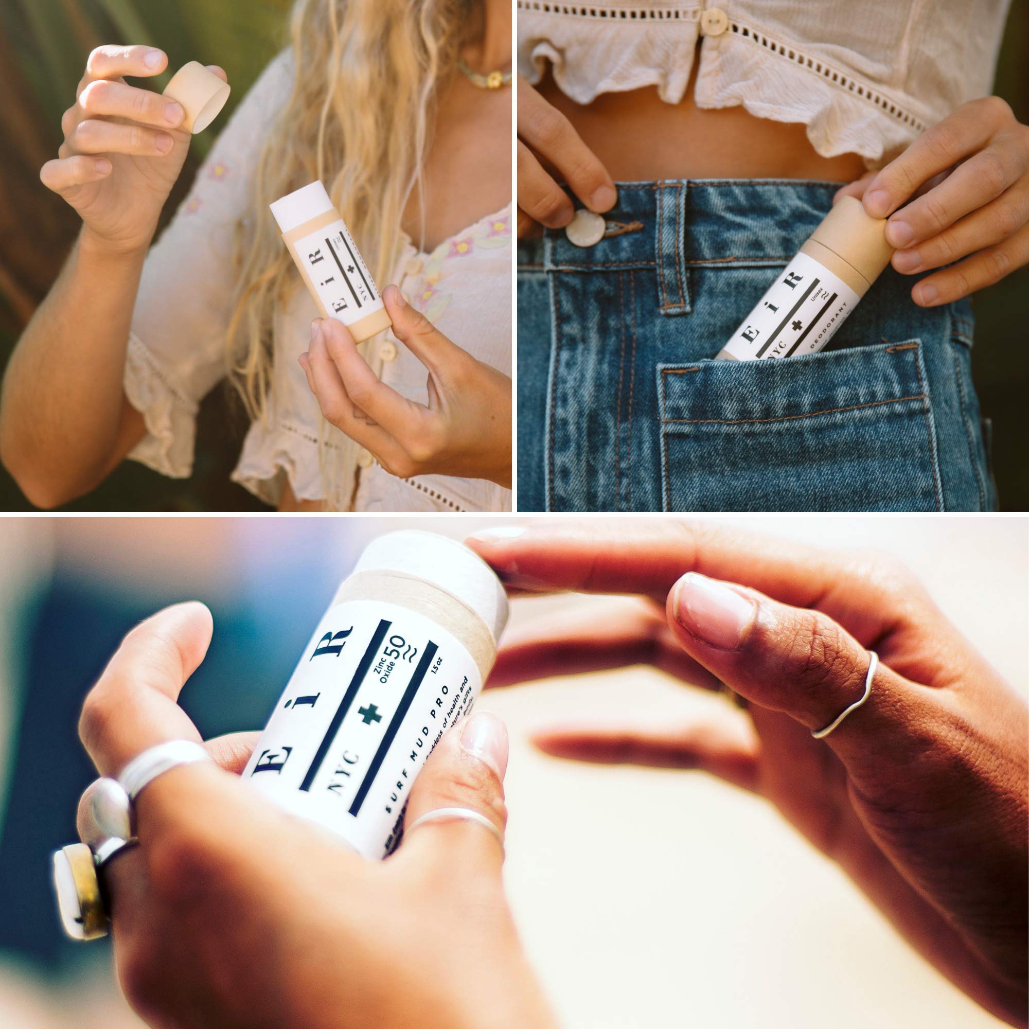 Ei R Nyc All Natural Surf Mud Pro Stick (Waterproof Sunscreen For Face, Approx. Spf 50)