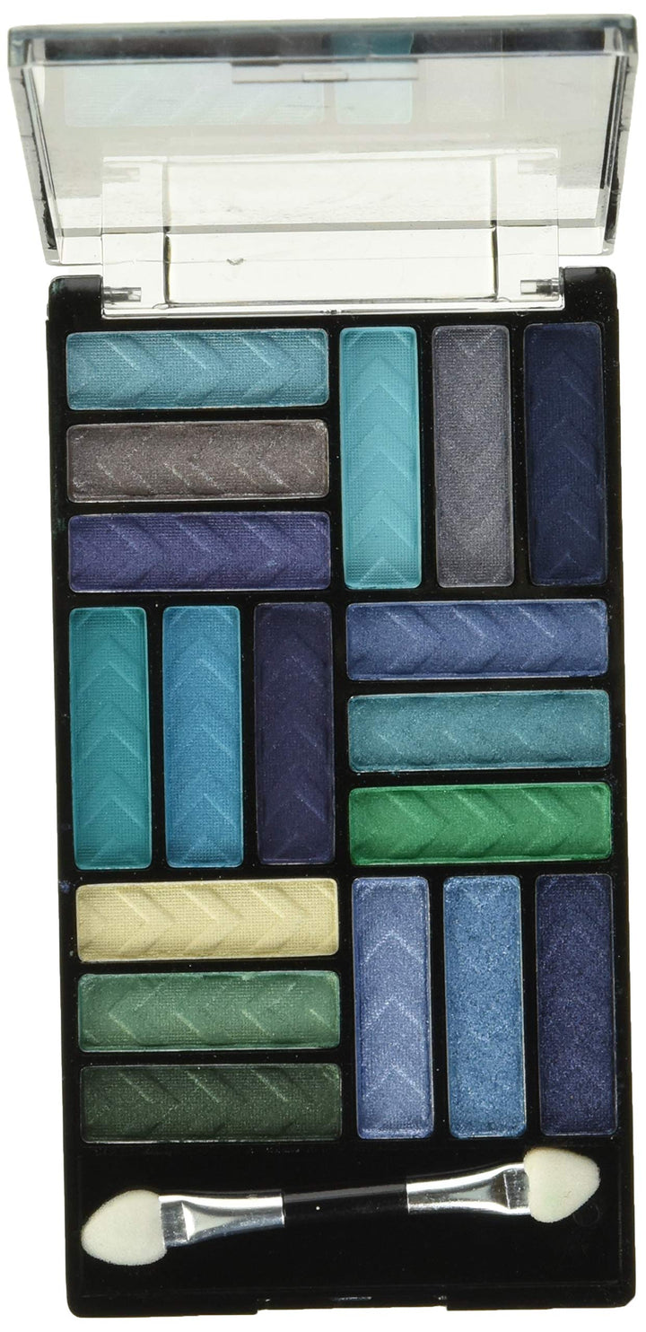 L.A. Colors 18 Color Eyeshadow Palette, Shady Lady, 0.70 Ounce by L.A. Colors