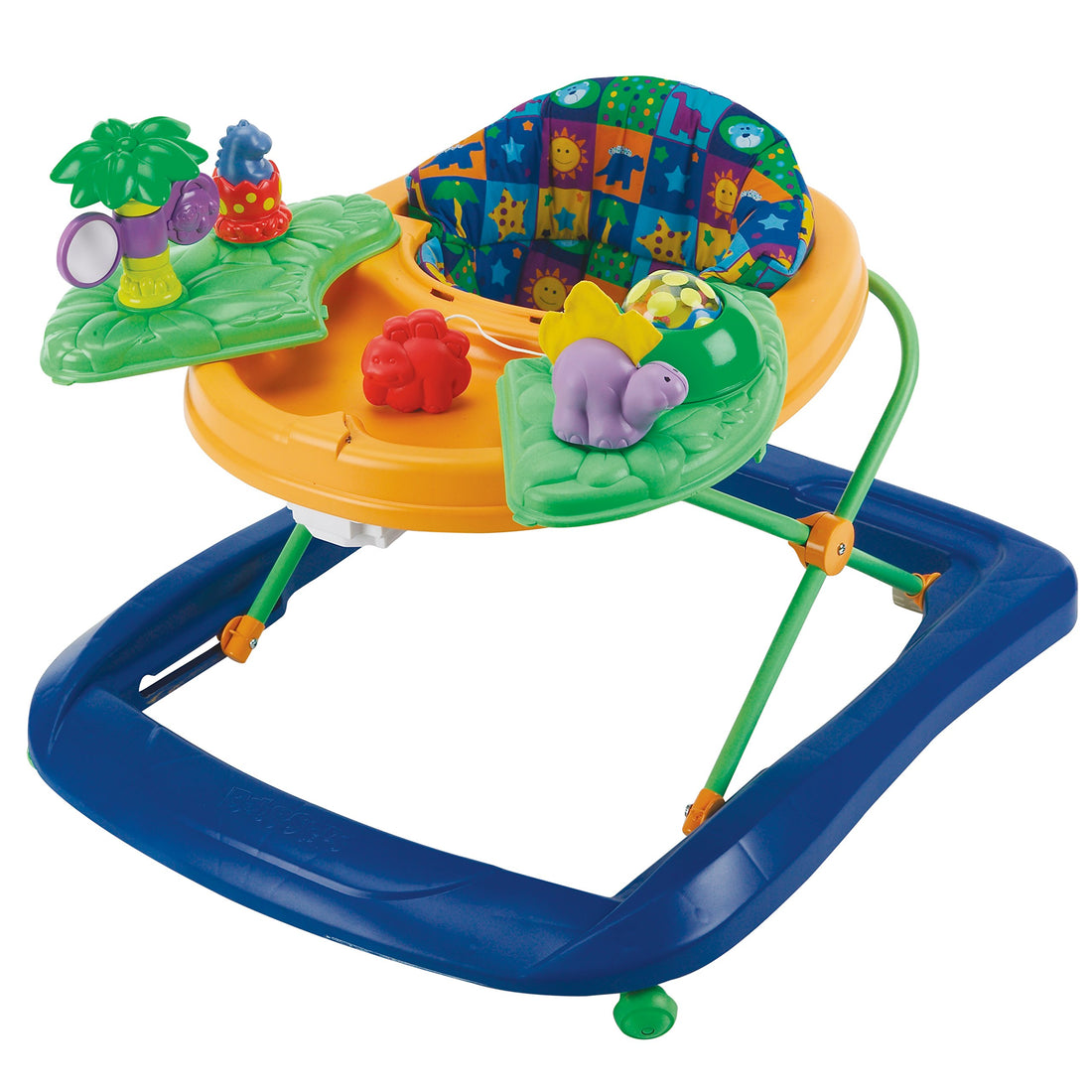 Safety 1st Dino Sounds 'n Lights Discovery Baby Walker with Activity Tray