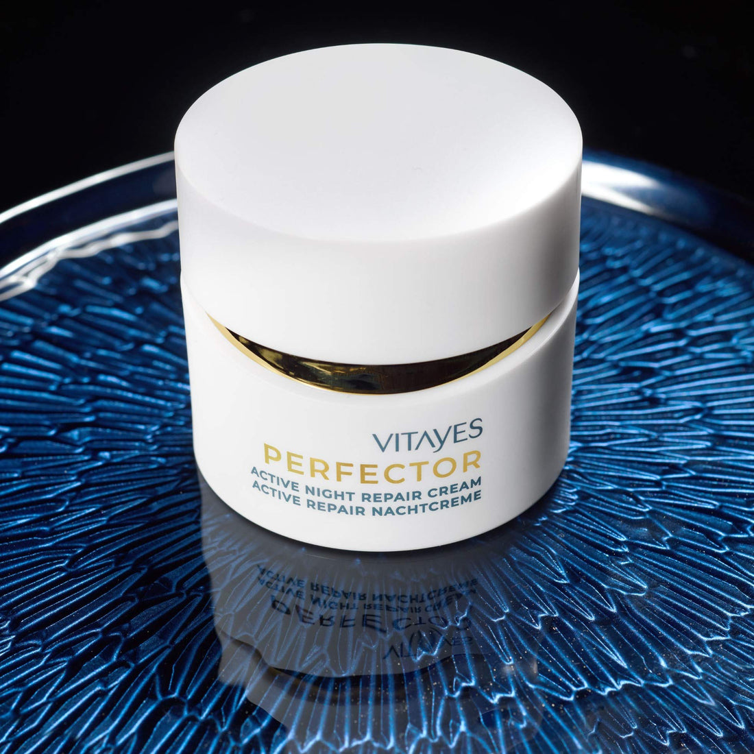 Vitayes Perfector Night Cream with Hydrasalinol and Active Repair Complex, Anti-Aging Moisturizing Cream for Face & Skin - Made in Germany - 50 ml