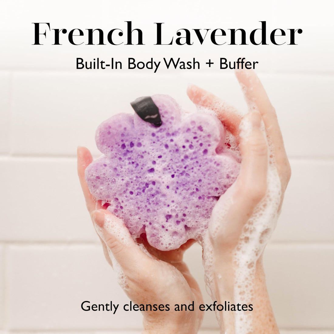 Spongelle Wild Flower 14+ Uses Bath Mitts And Cloths, French Lavender
