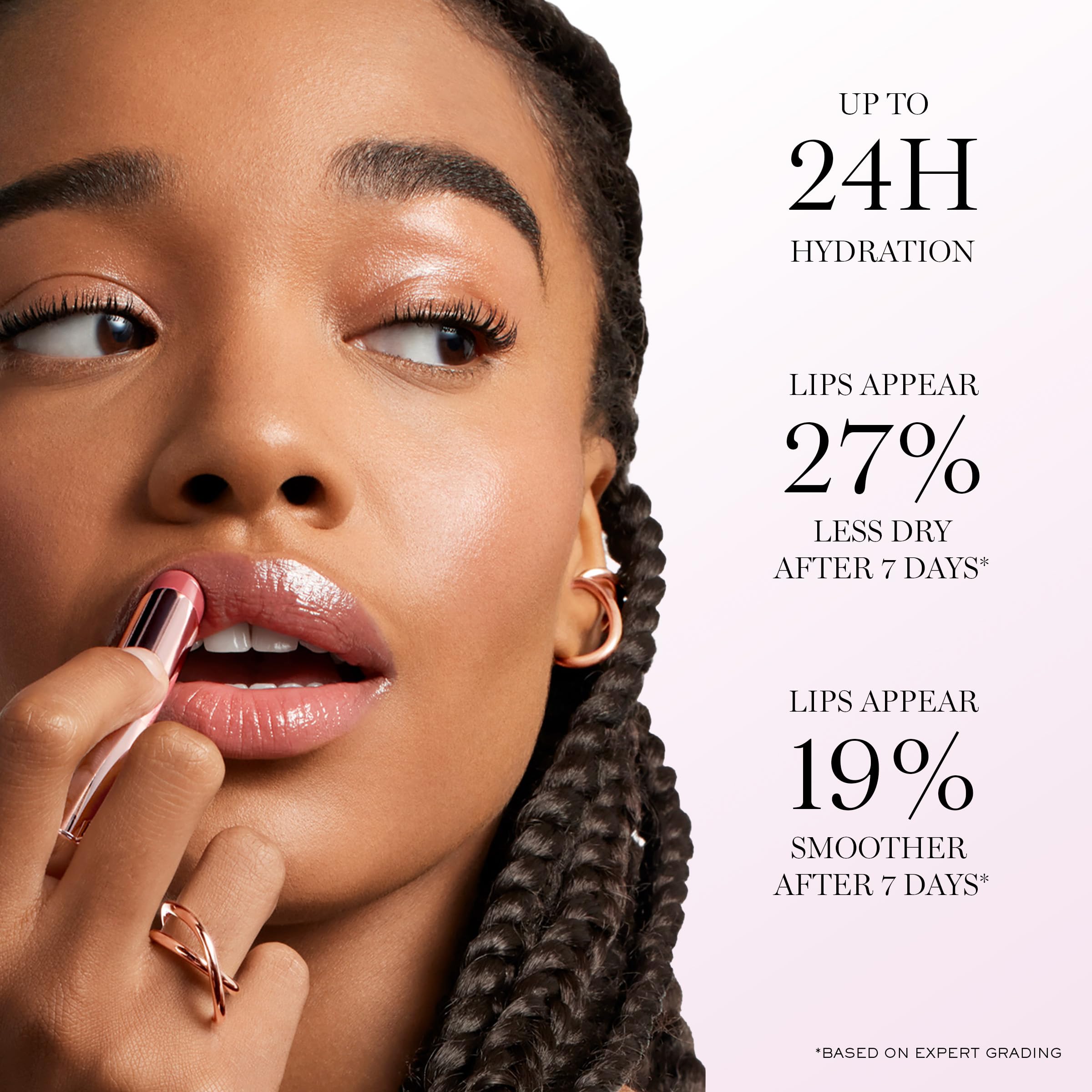 Lancôme Lip Idôle Squalane - 12 Butterglow Hydrating Lip Balm - Instant Shine & Lasting Hydration - 60 MILLION-DOLLAR BERRY (Neutral Merlot Burgundy)