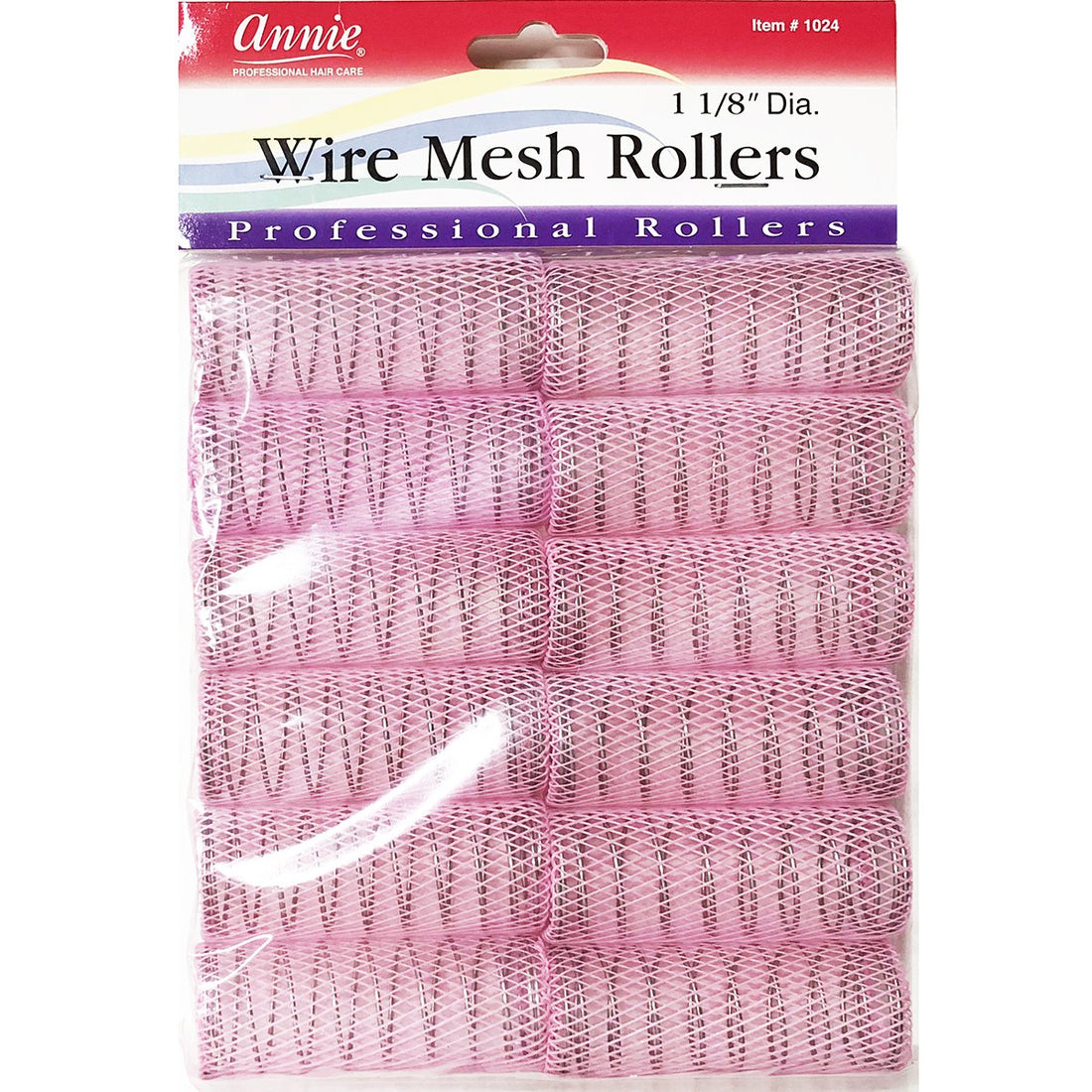 Wire Mesh Rollers 1-1/8  Diameter #1024