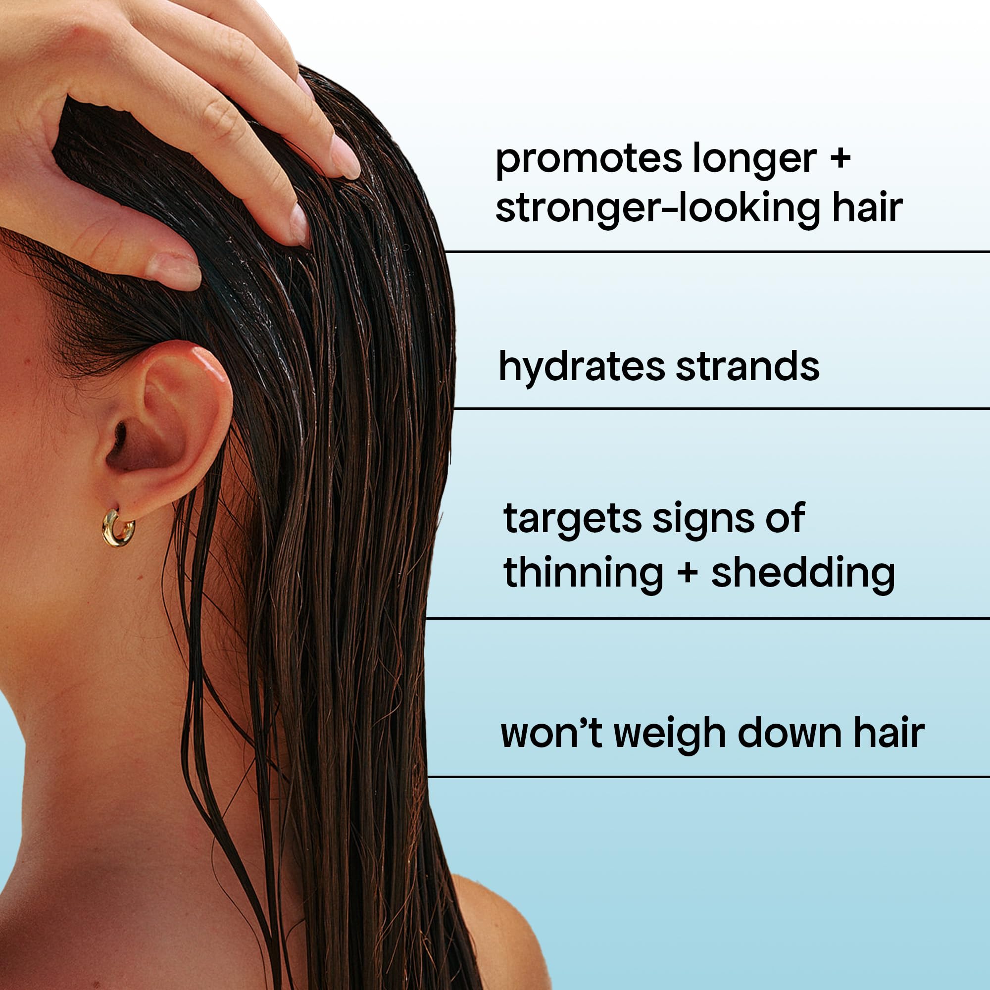 BONDIBOOST HG Conditioner [10.14 fl oz], Promotes Healthy Scalp + Follicles, Reduce Split Ends + Gain Thicker + Fuller + Healthier Hair for Women + Men, Vegan + Cruelty-Free, Australian Made