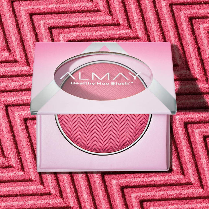Almay Blush, Face Makeup, High Pigment Powder, Healthy Hue, Hypoallergenic, 300 Pink Flush, 0.32 Oz