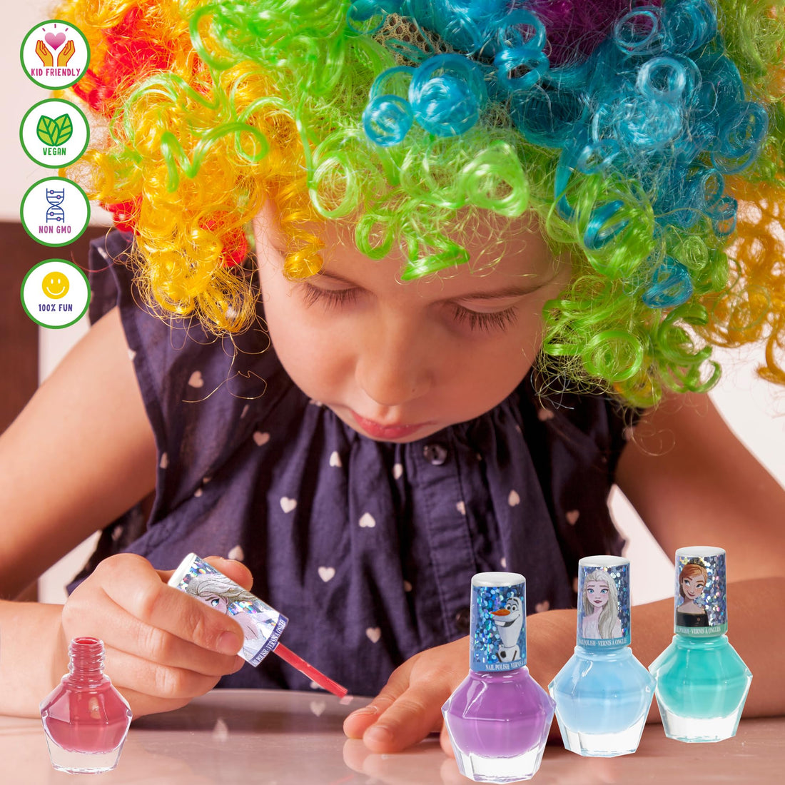 Frozen 12 Piece Nail Polish Set with Bonus Nail Files, 14 CT