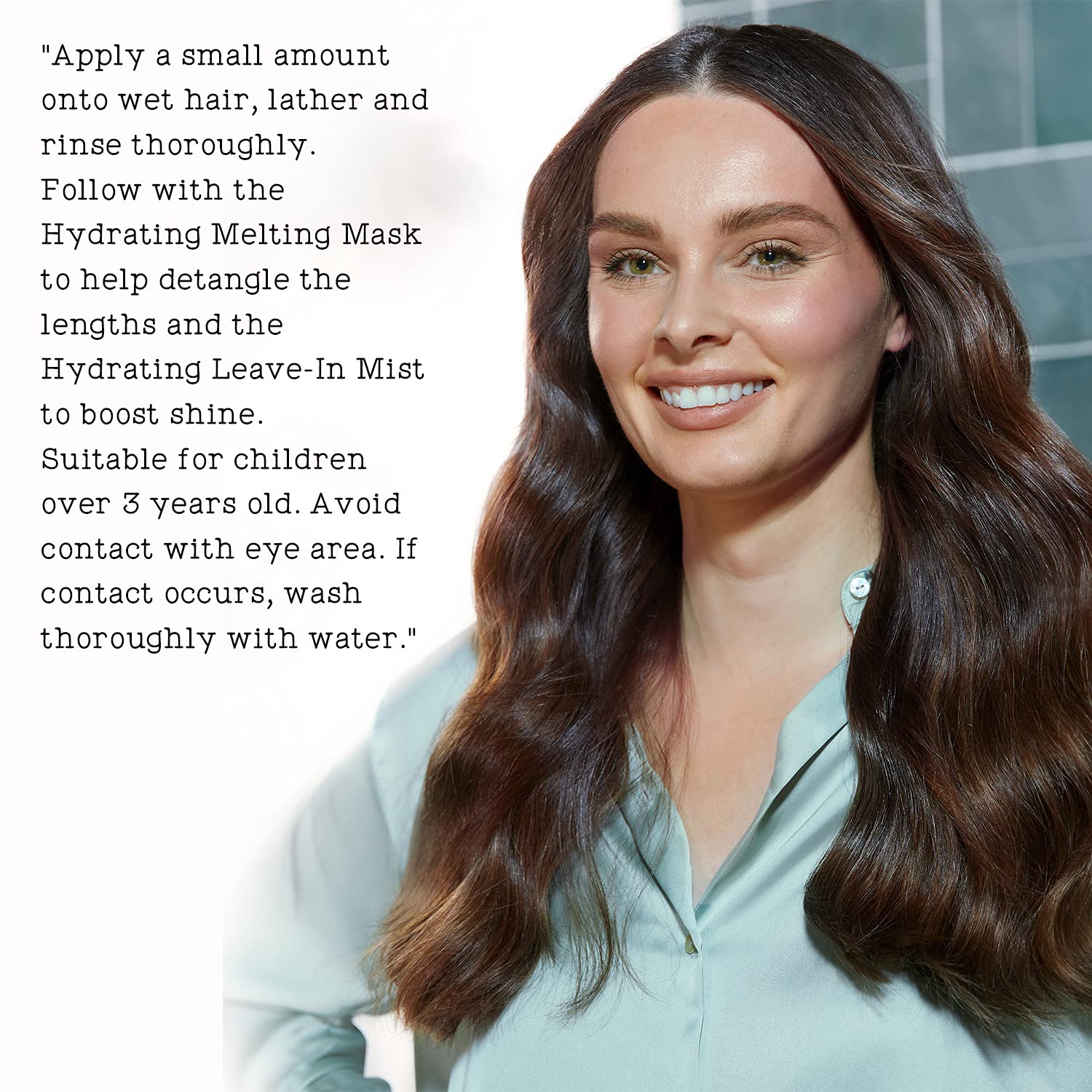 Christophe Robin Hydrating Shampoo With Aloe Vera - Lightweight Ultra-Hydrating - for Dry, Dull Hair 8.4 fl. oz