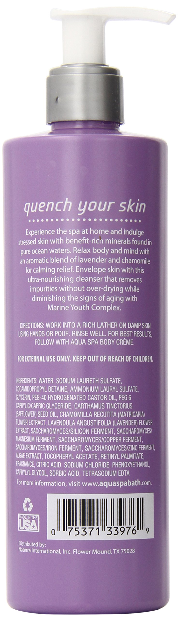 Aqua Spa Relax Body Cleanser, 12 Fluid Ounce