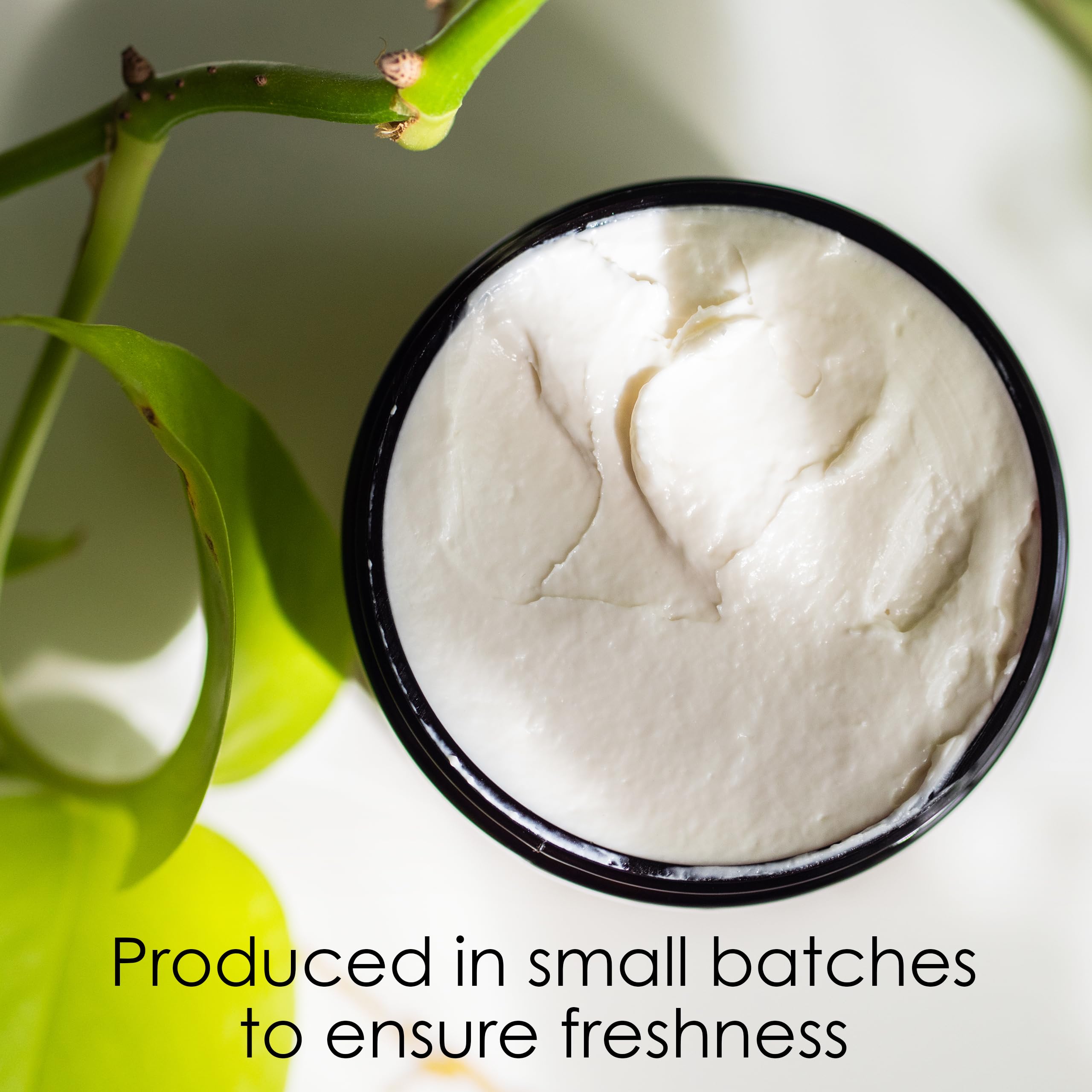 Lavender Body Butter with Shea Butter, Jojoba & Lavender Essential Oil - Natural Lotion for Women, Non-Greasy Moisturizer for Dry Skin, Whipped Body Cream