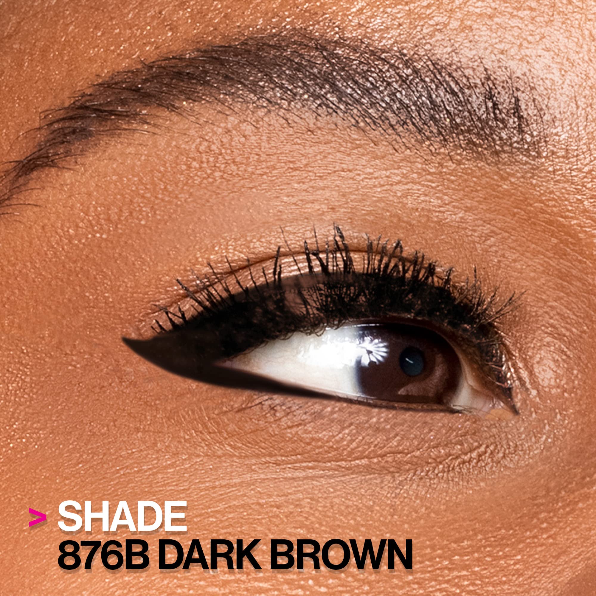 wet n wild Proline Felt Tip Eyeliner Dark Brown,.017z