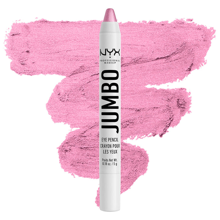 NYX PROFESSIONAL MAKEUP Jumbo Eye Pencil, Eyeshadow & Eyeliner Pencil - Cupcake (Pink)