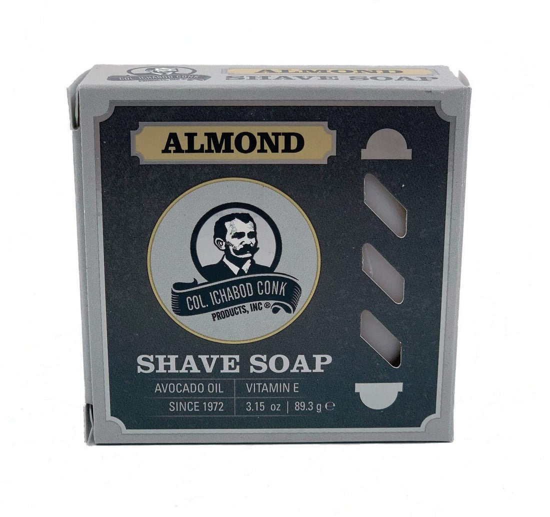 Col. Conk World's Famous Super Bar Shaving Soap - 3.75 Oz., Almond