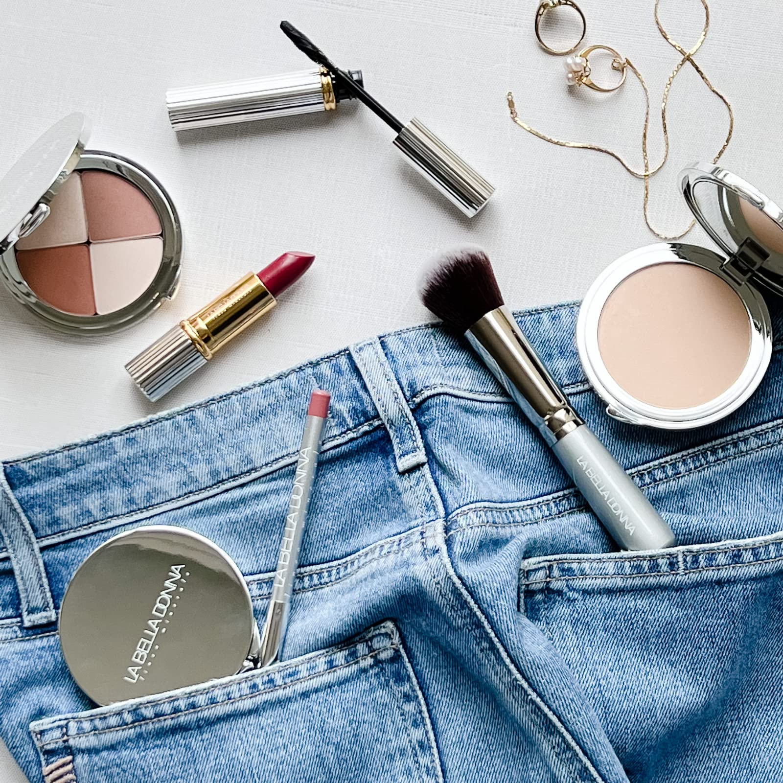 La Bella Donna Compressed Minerals Foundation | Honey 10g