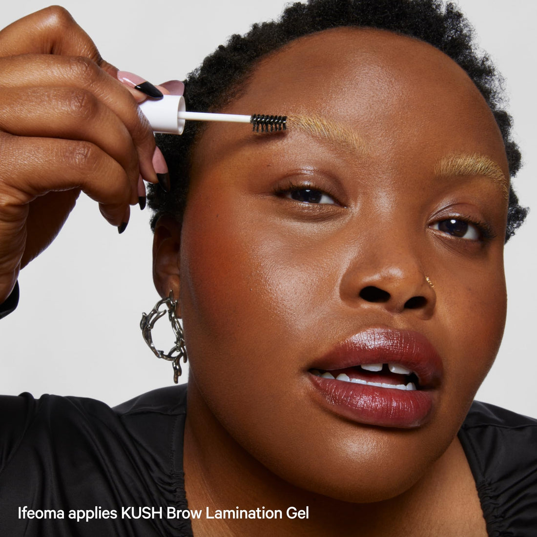 Milk Makeup KUSH Brow Lamination Gel, Clear - Lifts, Shapes & Sets Brows for Up to 8 Hours - Soft, Not Stiff - Vegan, Cruelty Free