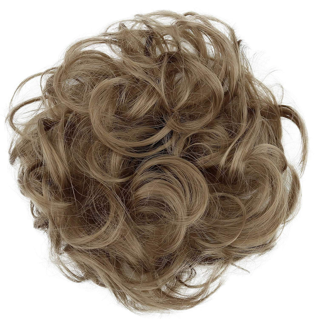 light brown 22A : PRETTYSHOP Scrunchie Scrunchy Bun Up Do Hair piece Hair Ribbon Ponytail Extensions Wavy Curly or Messy light brown 22A