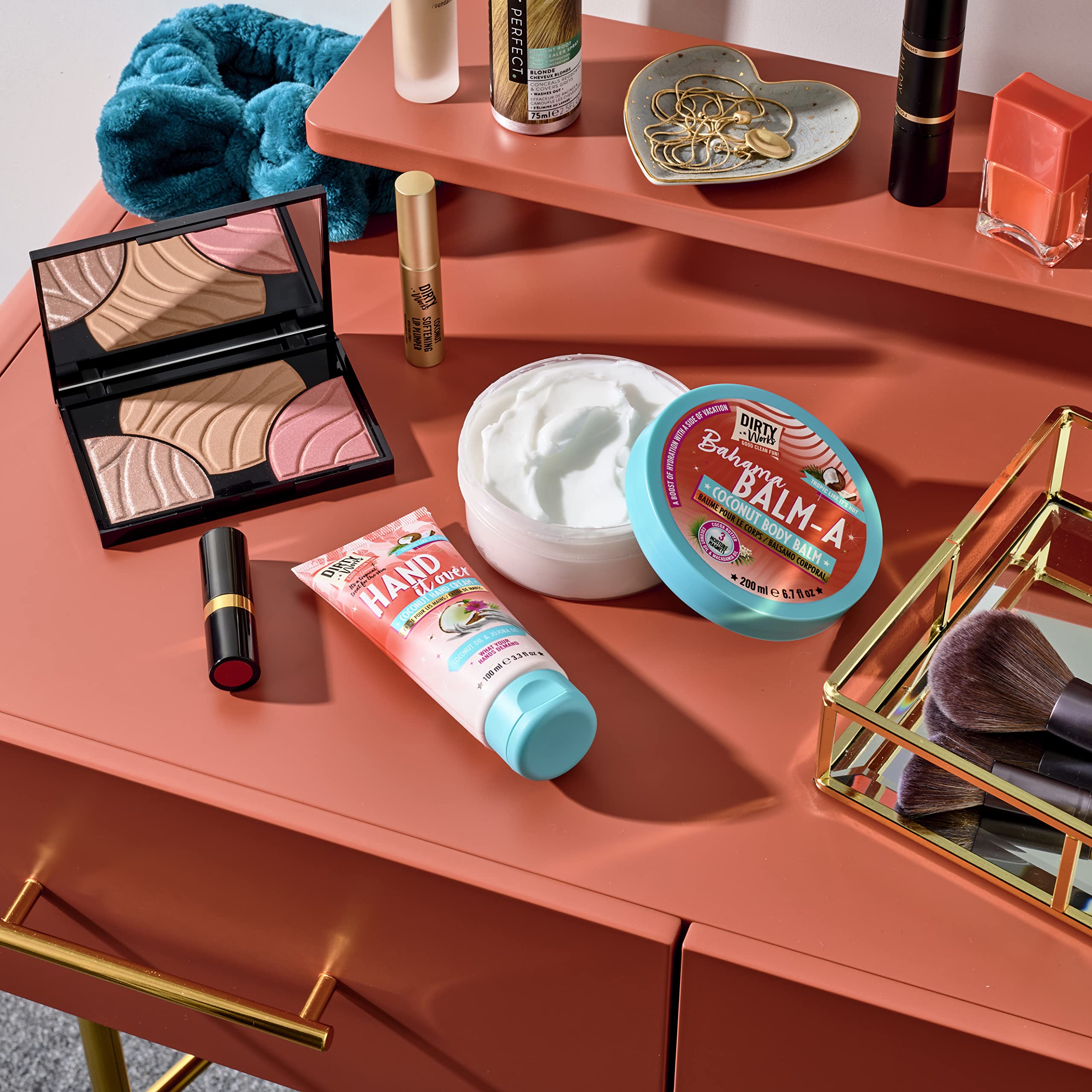 Dirty Works Bahama Balm-A Coconut Body Balm, Vegan Moisturiser, 200ml