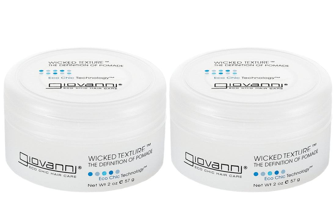 GIOVANNI HAIR CARE PRODUCTS Wicked Wax Styling Pomade, 2 oz., Pack of 2
