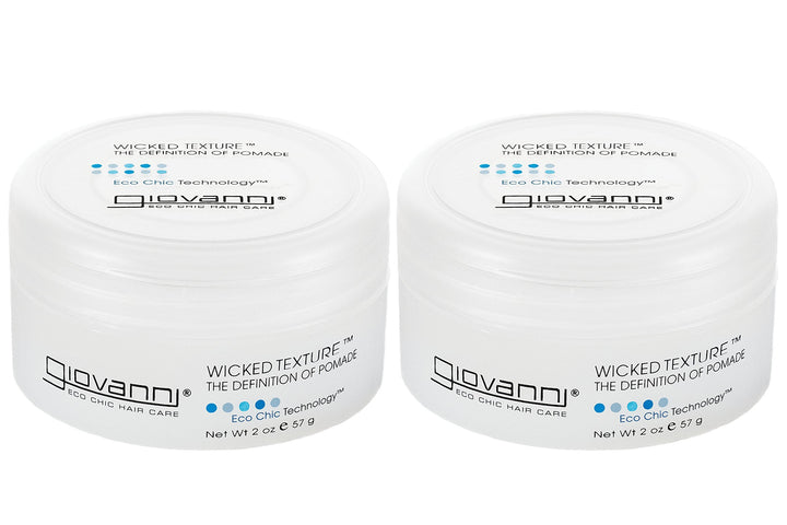 GIOVANNI HAIR CARE PRODUCTS Wicked Wax Styling Pomade, 2 oz., Pack of 2