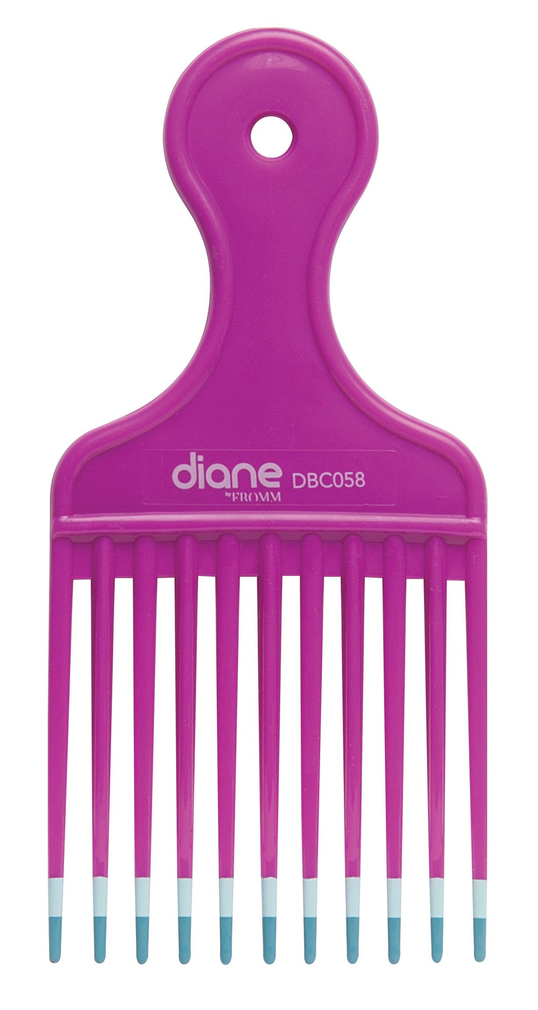 Diane Fromm Mebco Medium 6 Inch Lift Comb Fuchsia Pink 1 Piece DBC058
