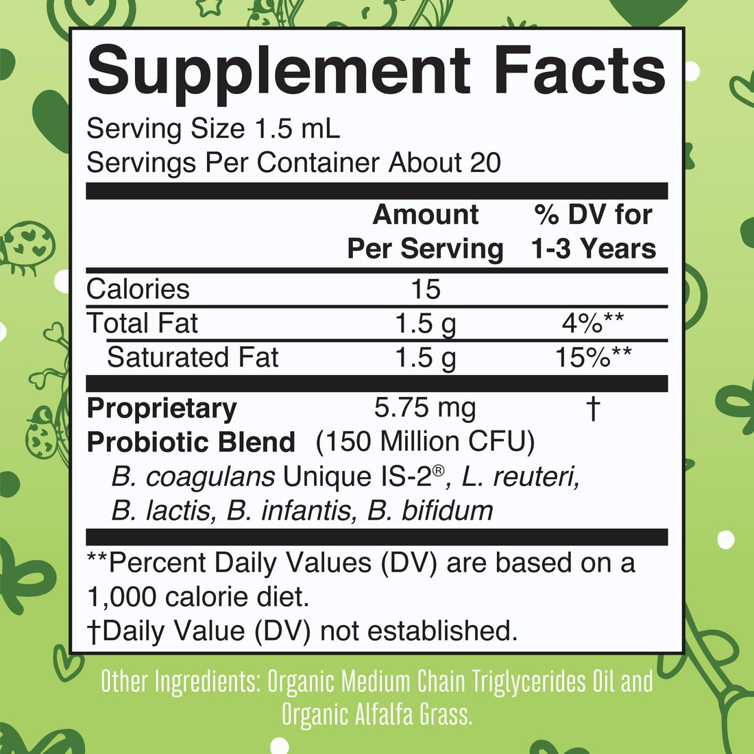 MaryRuth Organics Cocomelon Toddler Probiotic Liquid Drops | Kids Probiotics for Ages 1-3 | 5 Probiotic Strains | 150 Billion CFU Per Serving | USDA Organic | Sugar Free | Gluten Free | 1 Fl Oz