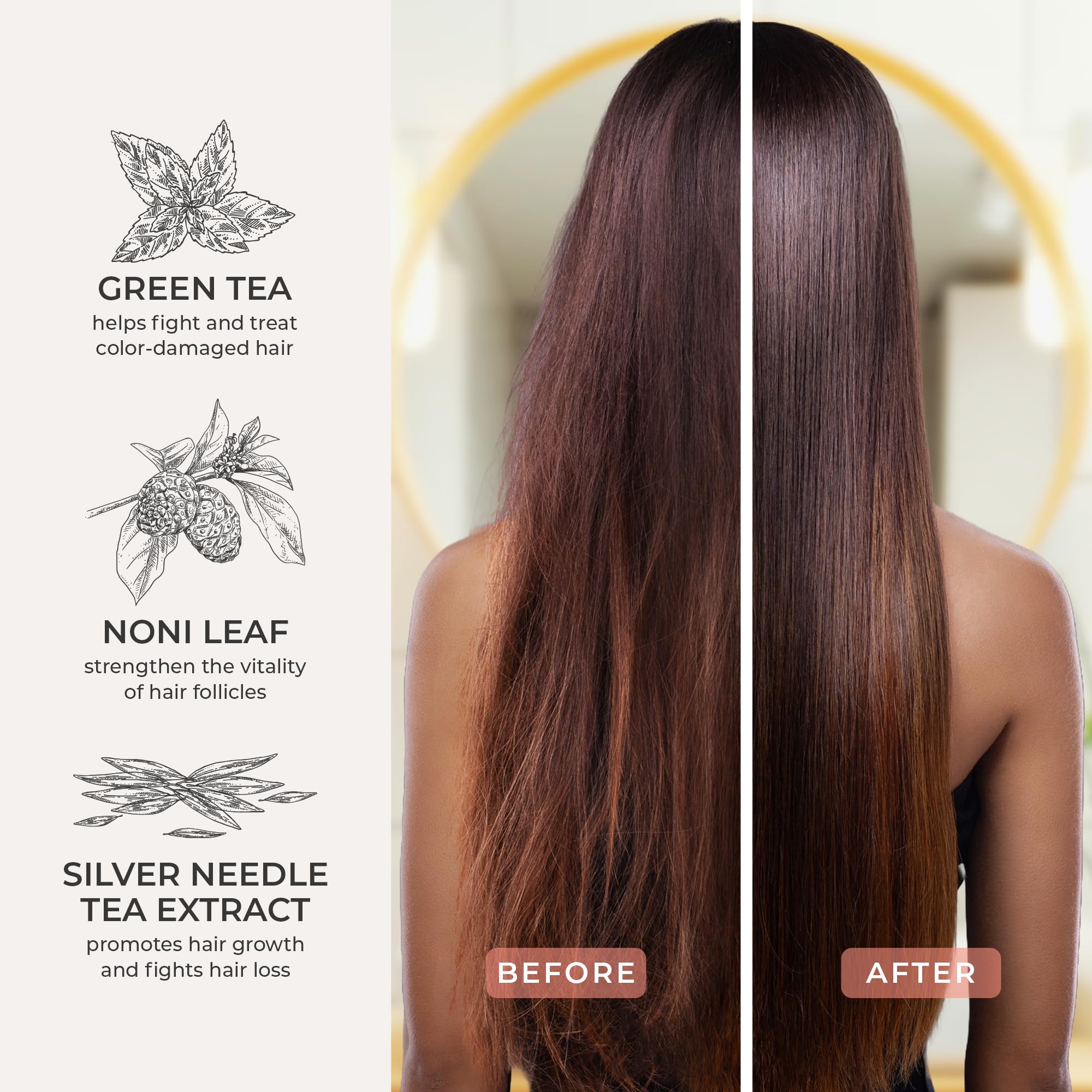 Cibu Color Conditioner 30017 For Dry, Color-Treated Hair - Gently Hydrates And Strengthens - Conditions Revitalizes Hair Scalp - Fresh Scent - 11.83oz