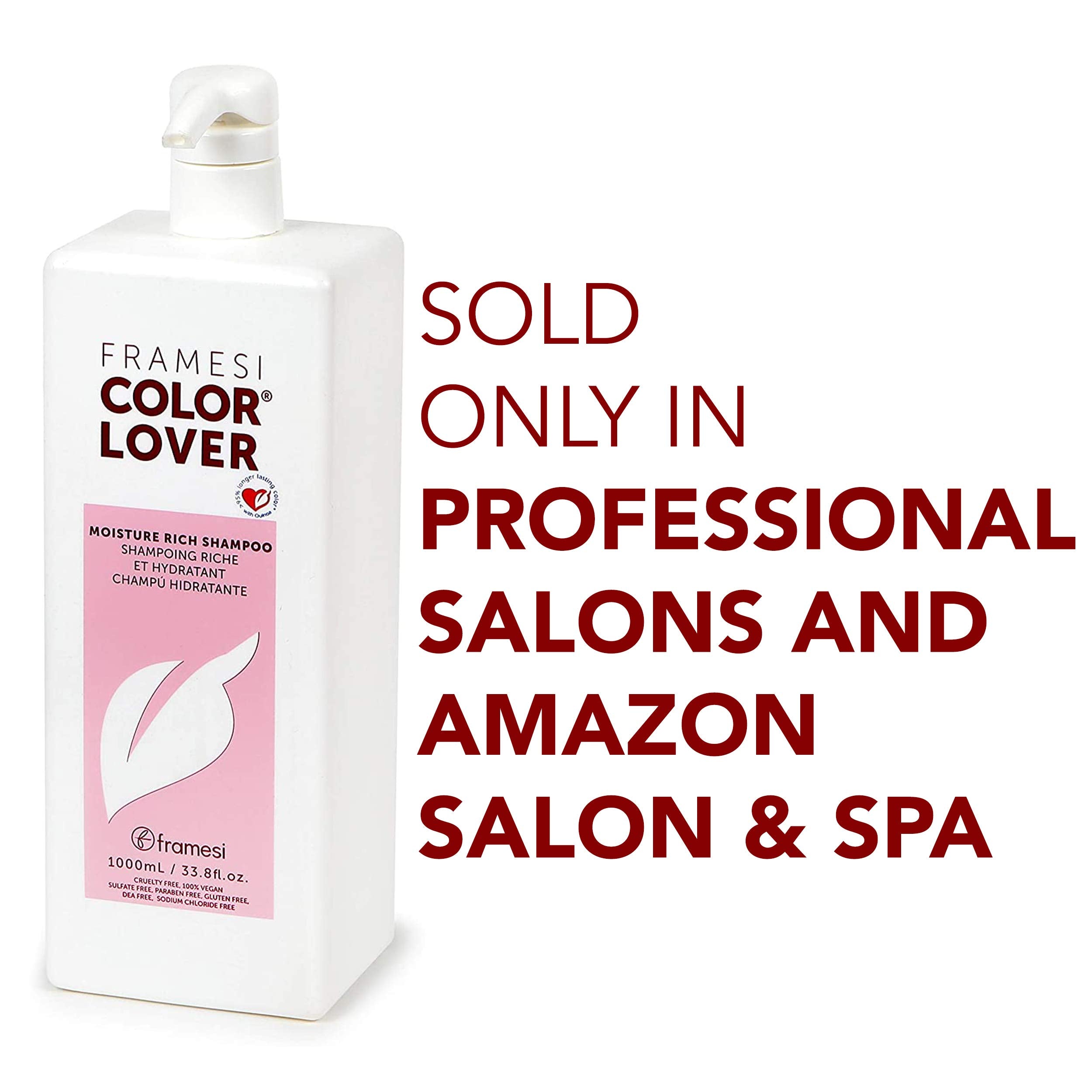 Framesi Color Lover Moisture Rich Shampoo, 33.8 Ounce