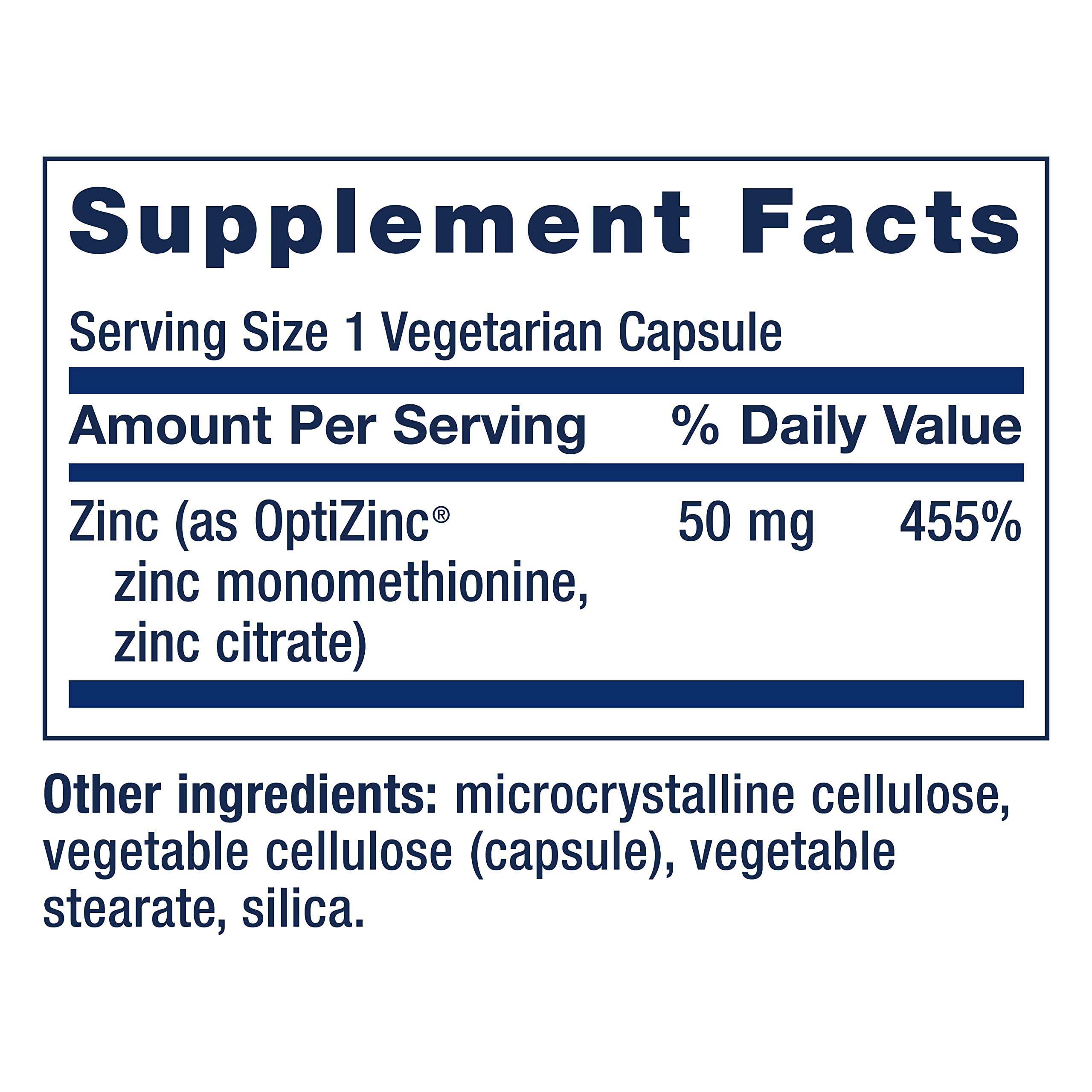 Life Extension Zinc Caps, zinc 50 mg, zinc citrate, Support the body's immune defenses, ultra-absorbable, vegetarian, non-GMO, gluten-free, 90 vegetarian capsules, 90 Count (Pack of 1)
