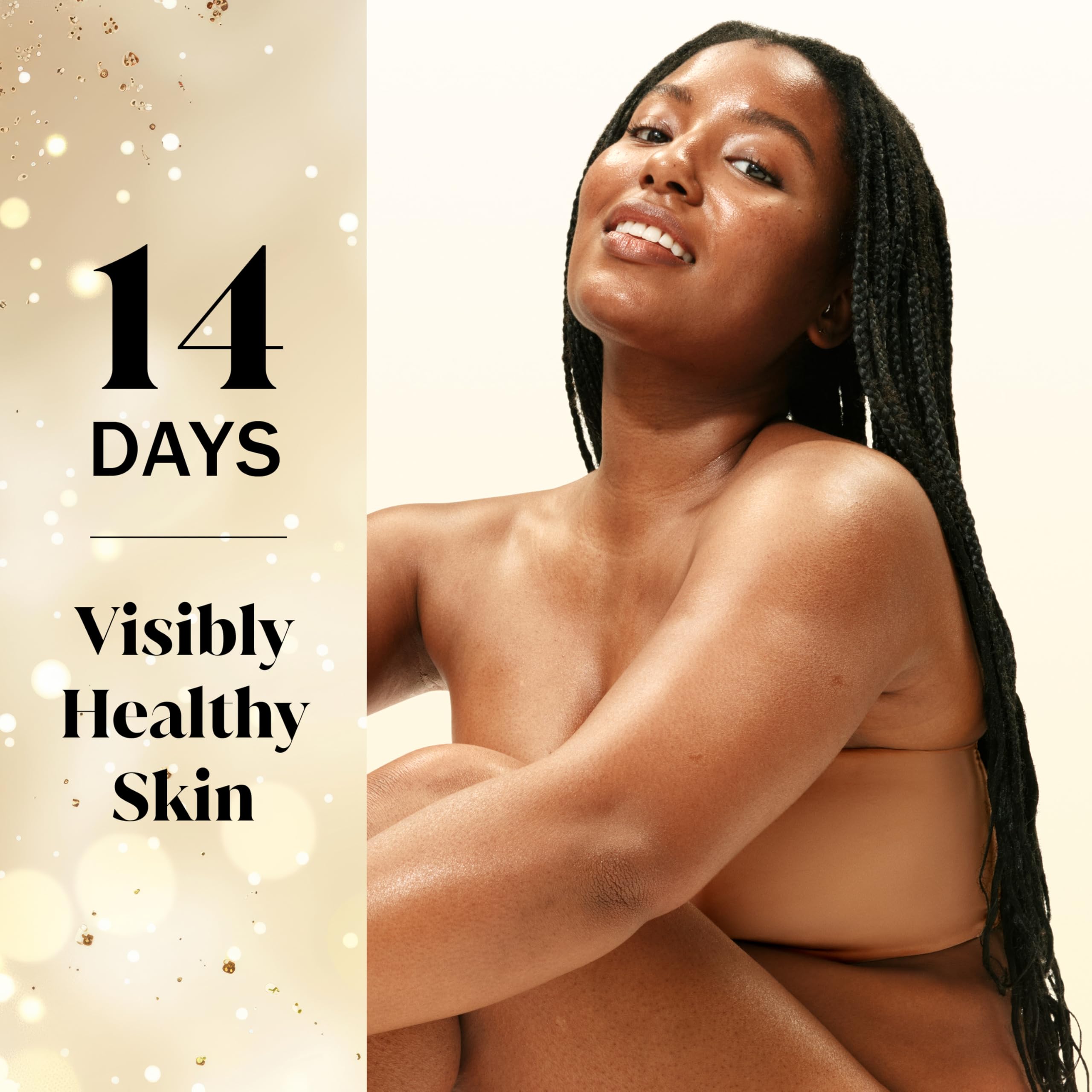 Olay Body Wash for Women, Hydrating & Moisturizing, Holiday Edition, With Plant Based Cleansers, B3 Complex, For All Skin Types, Spoonful of Sugar with Glazed Crème & Vanilla Custard Scent, 22 fl oz