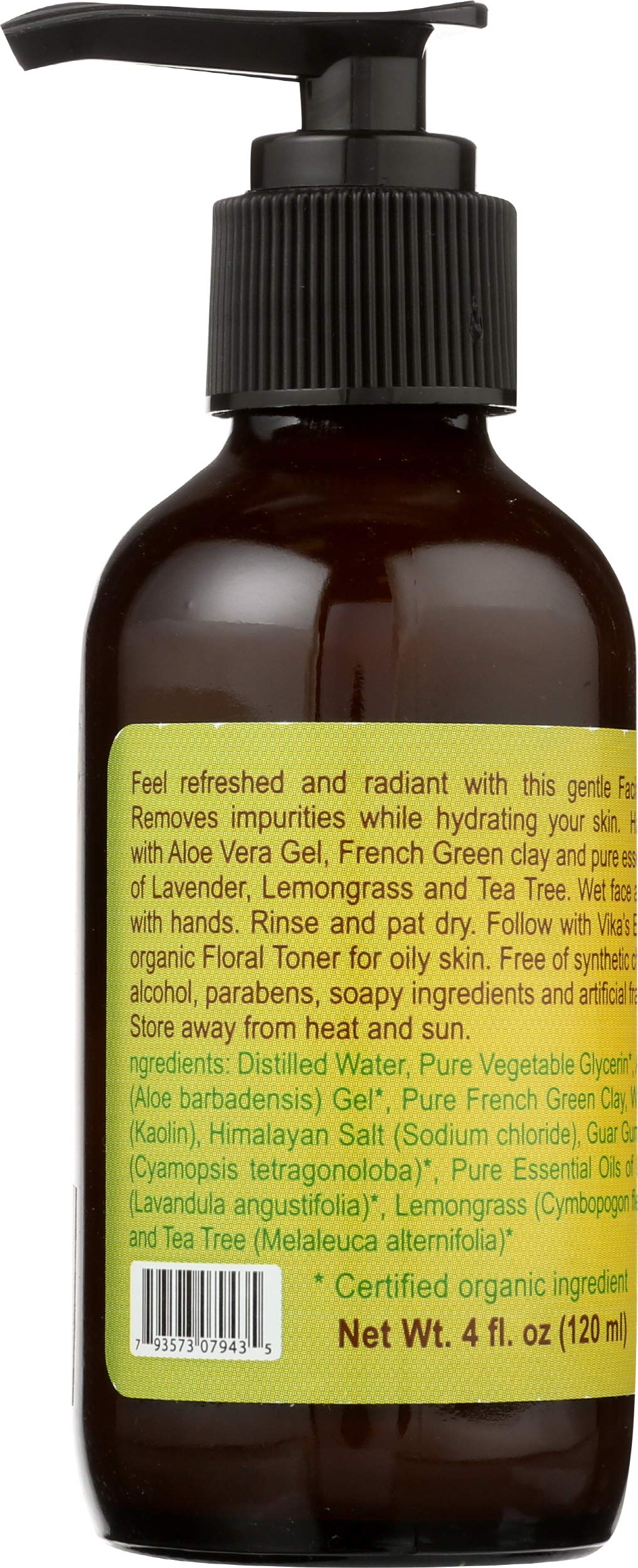 All Natural Facial Wash for Oily/acne Skin