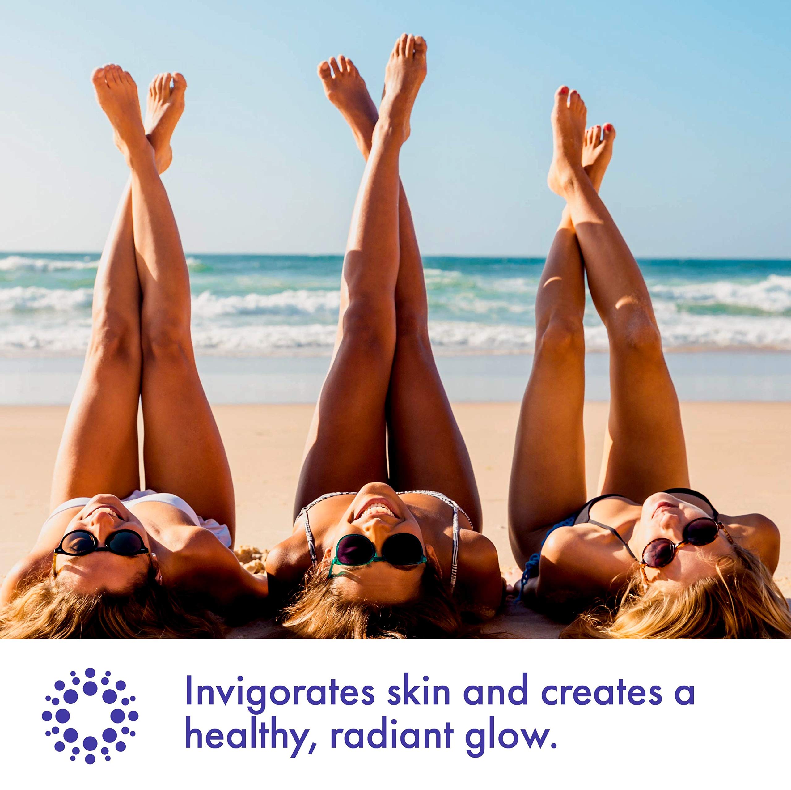 Buf-Puf Body Sponge, Bath Sponge, Dermatologist Developed, Cleanses Skin of Dirt, and Excess Oil, Reusable, Exfoliating, 1 Count