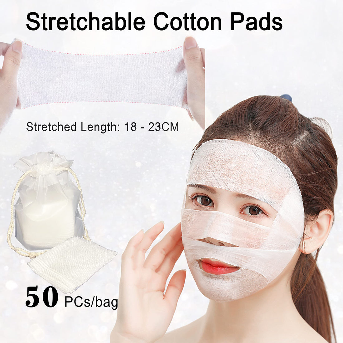 Silicone Face Roller Ice Mold Ice Roller Cryo Cube Ice Mold Beauty Skin Care Kit with Lavender Dried Flowers Cotton Pad for Face Eye Neck Ice Compress Remove Fine Lines Shrink Pores Reduce