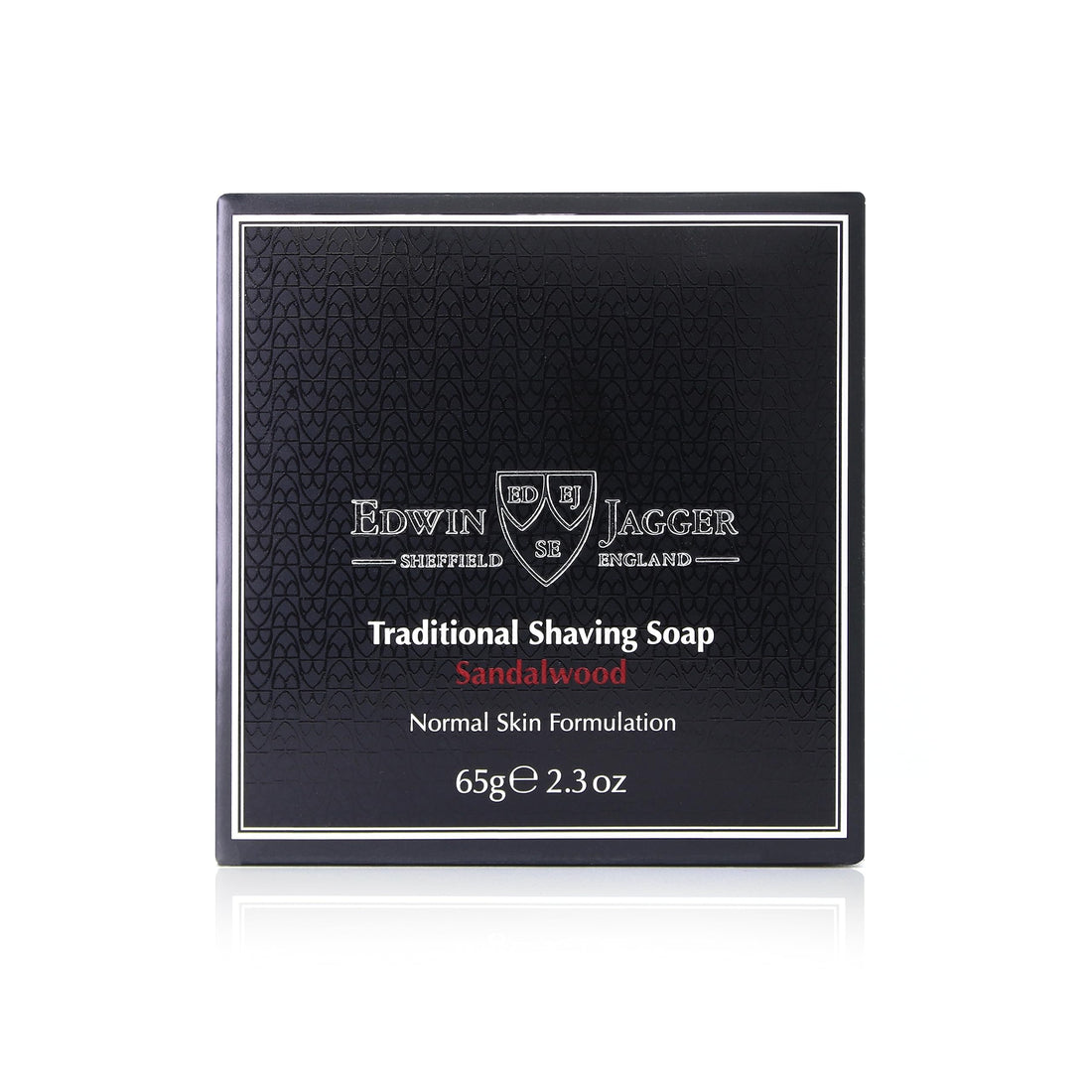 Edwin Jagger 99.9% Natural Traditional Shaving Soap In Travel Tub - Sandalwood, 2.3-Ounce