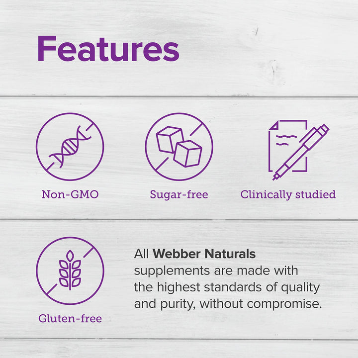 Webber Naturals Collagen30 Anti-Wrinkle, 2,500mg of Bioactive Collagen Peptides Per Serving, 180 Tablets, Helps Reduce Deep Wrinkles, Fine Lines & Stimulates Skin Cells, Non GMO, Dairy & Gluten Free