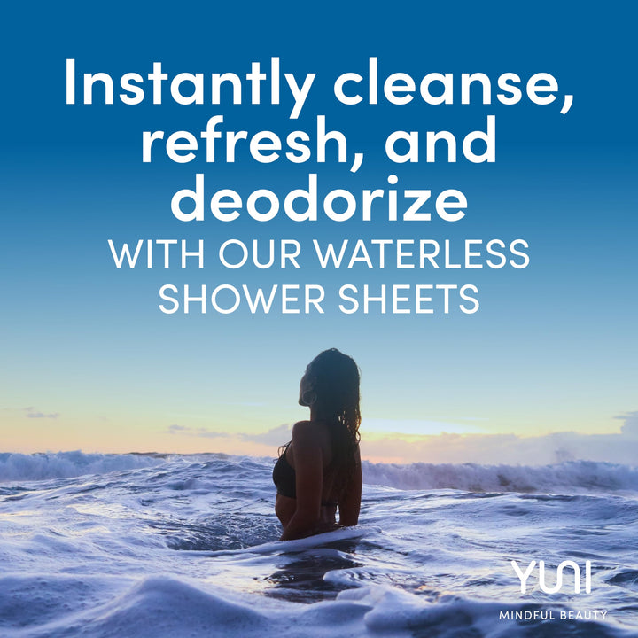 Yuni - Shower Sheet Body Wipes 12 Wipe(S)