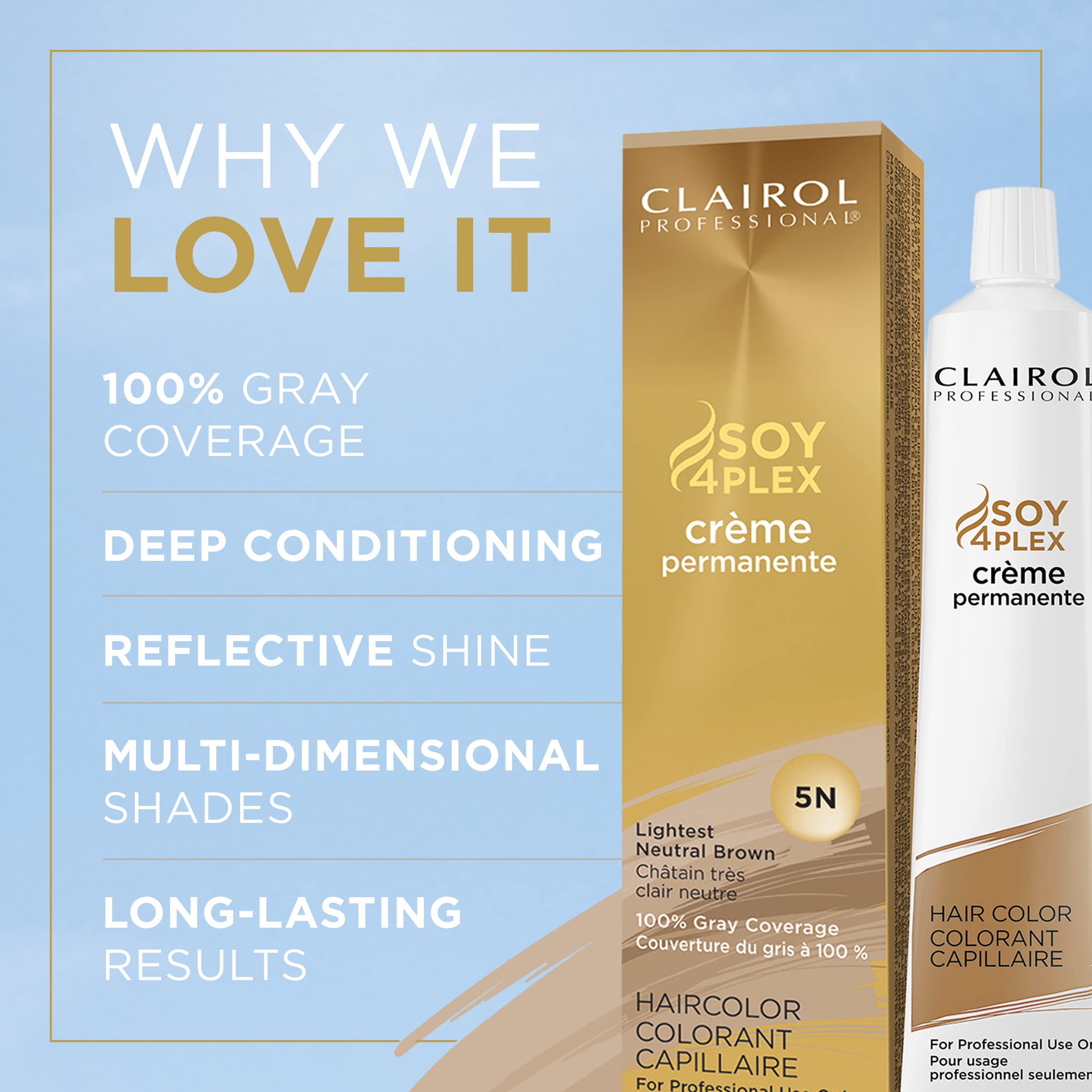 Clairol CrÃƒ¨me Permanent 5N Lightest Neutral Brown, 2 oz