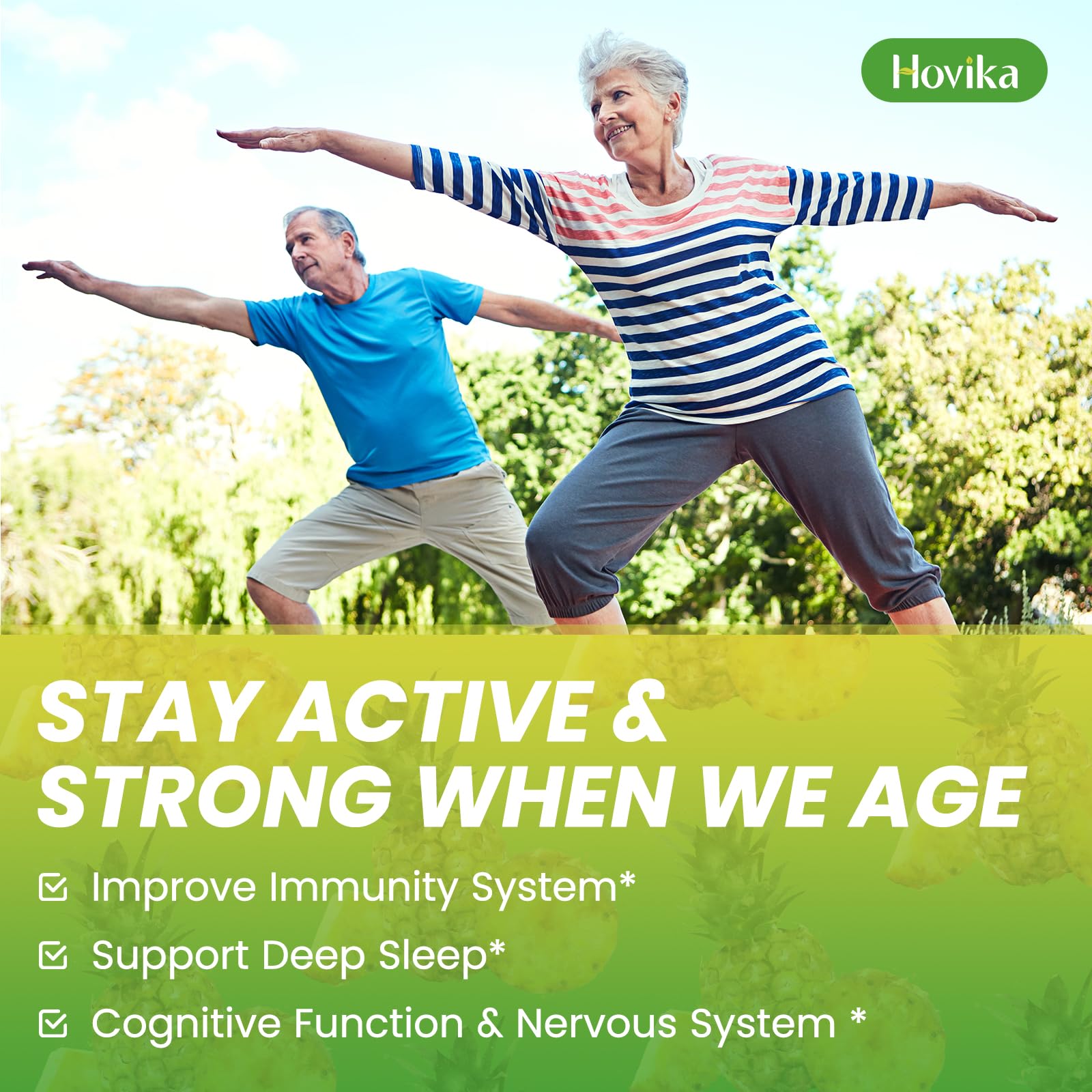 Calcium Magnesium Zinc Gummies, Calcium Magnesium 2:1 Ratio with Vitamin D3, K2, B6, B12 for Bone Strength, Muscle Function & Nerve Health, Extra Absorption Formula, Vegan, Pineapple Flavor 60 Gummies