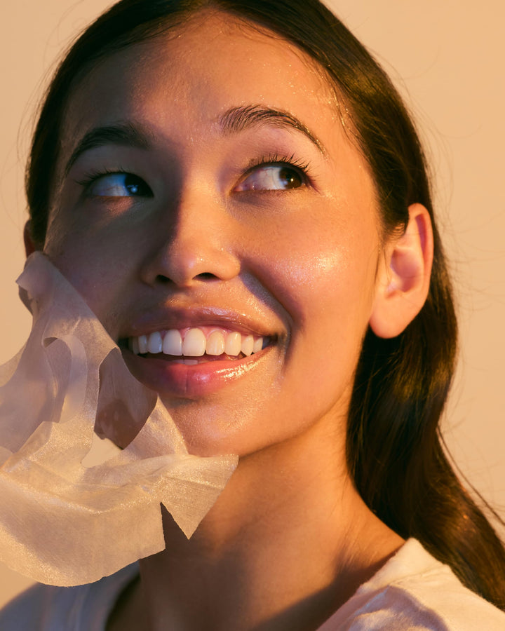 Pacifica Sheet Face Mask - Vegan Collagen Hydrate & Plump with Cucumber & Aloe – Moisturizing Mask for Dry & Aging Skin - Clean Beauty Vegan & Cruelty-Free Dermatologist Tested
