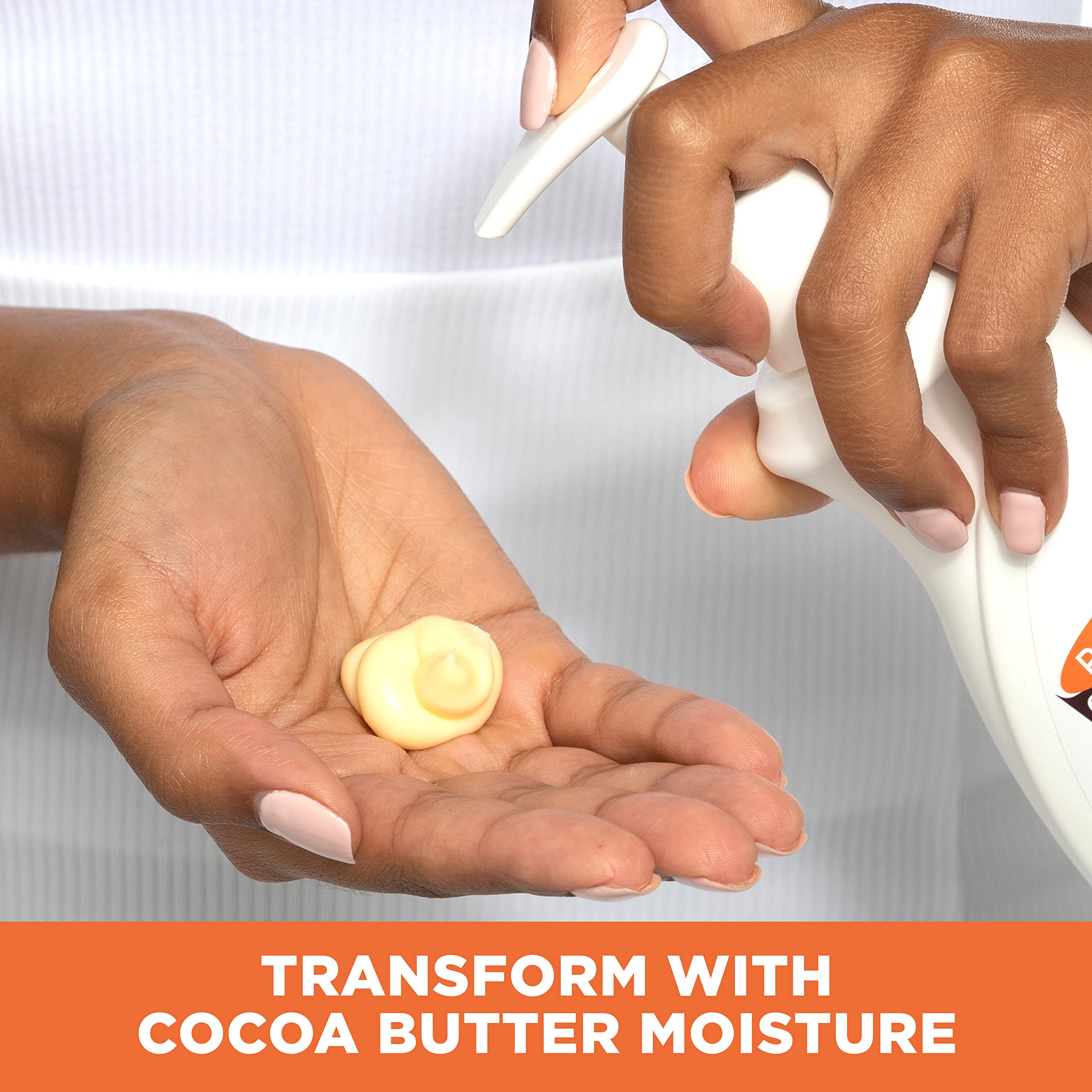 Palmer's Cocoa Butter Formula Daily Skin Therapy Body Lotion, Pump Bottle, 33.8 Ounces (Pack of 2)