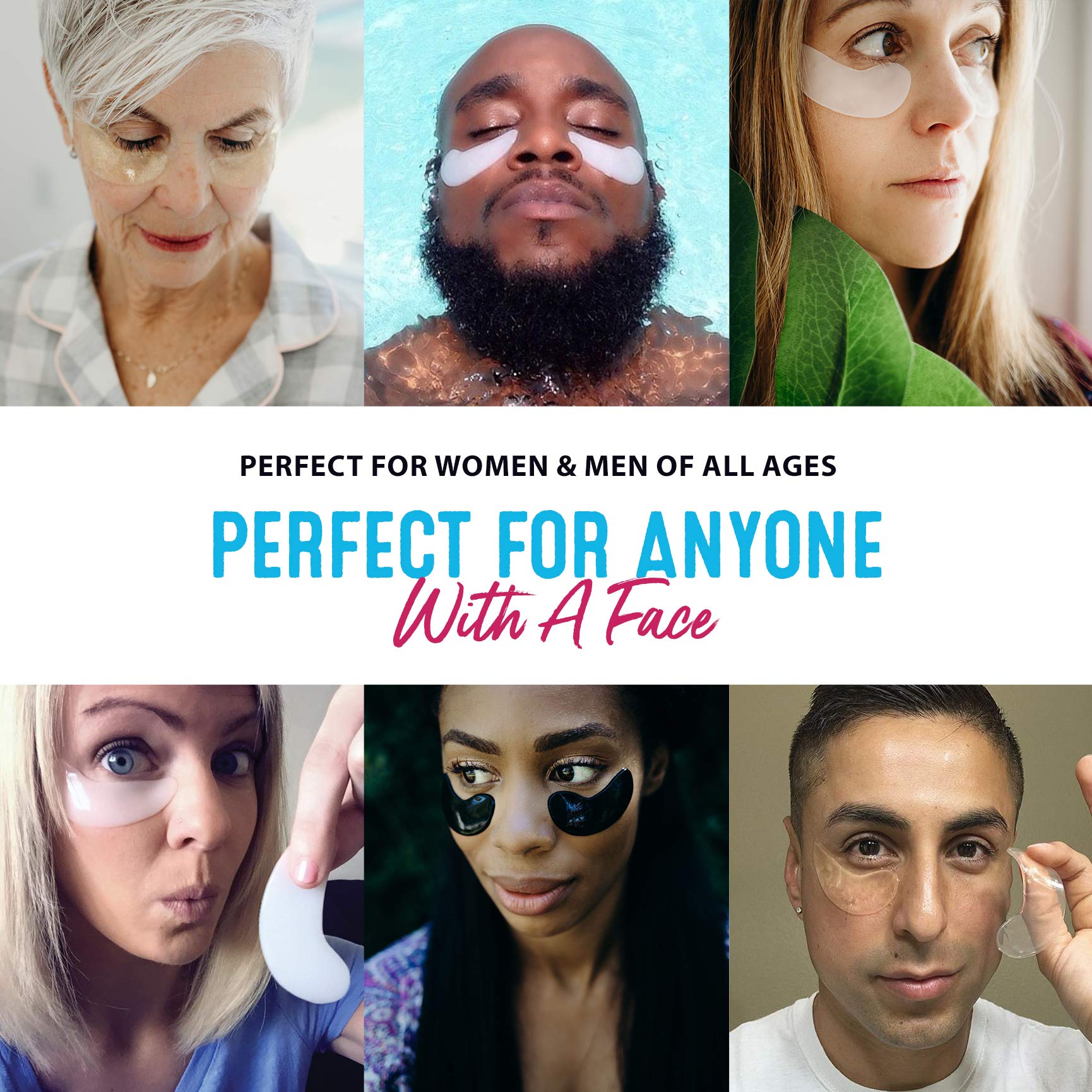 Bamboo Charcoal Eyes - 1 Pack - 3 Pair