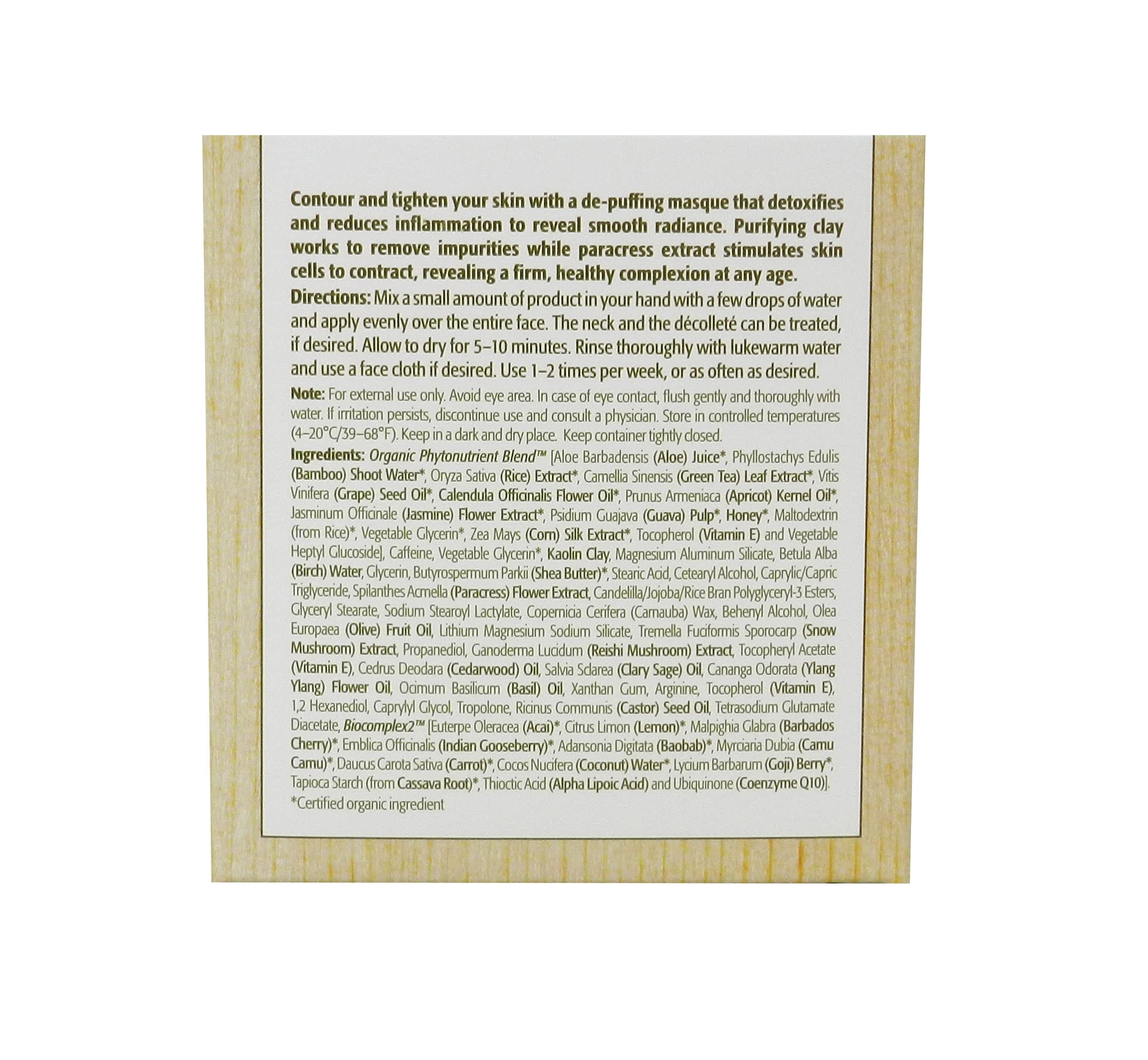 Eminence Organic Snow Mushroom & Reishi Masque 2 oz