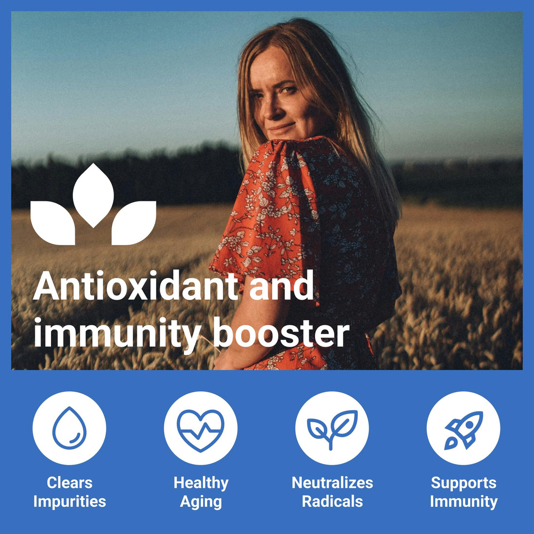 Premium Glutathione - Reduced Glutathione 500mg - Glutathione Supplement - L-Glutathione - Antioxidant Support - Liver Support - 60 Capsules