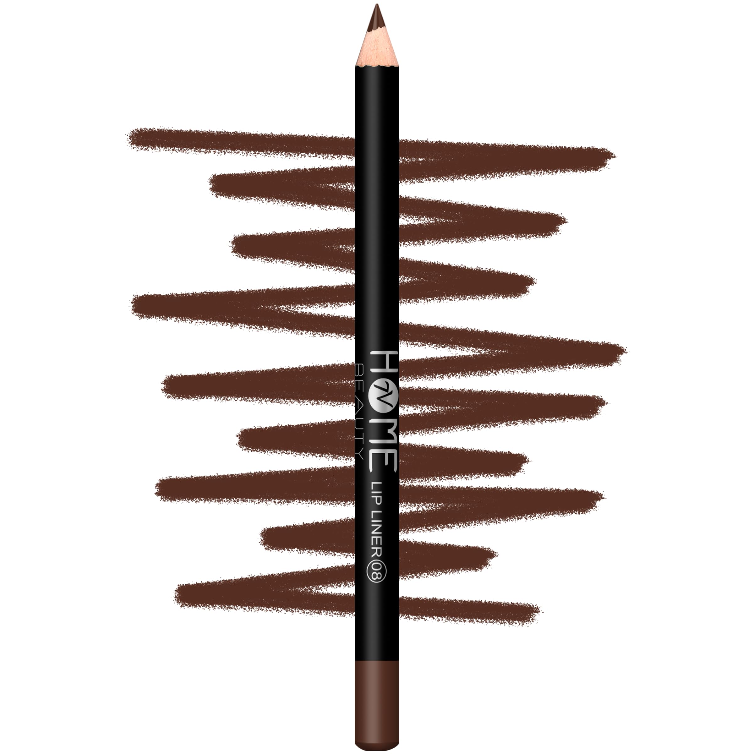 7V HOME BEAUTY Lip Liner, Waterproof Matte Long Lasting Lip Pencil (Color 08, 1 Count (Pack of 1))