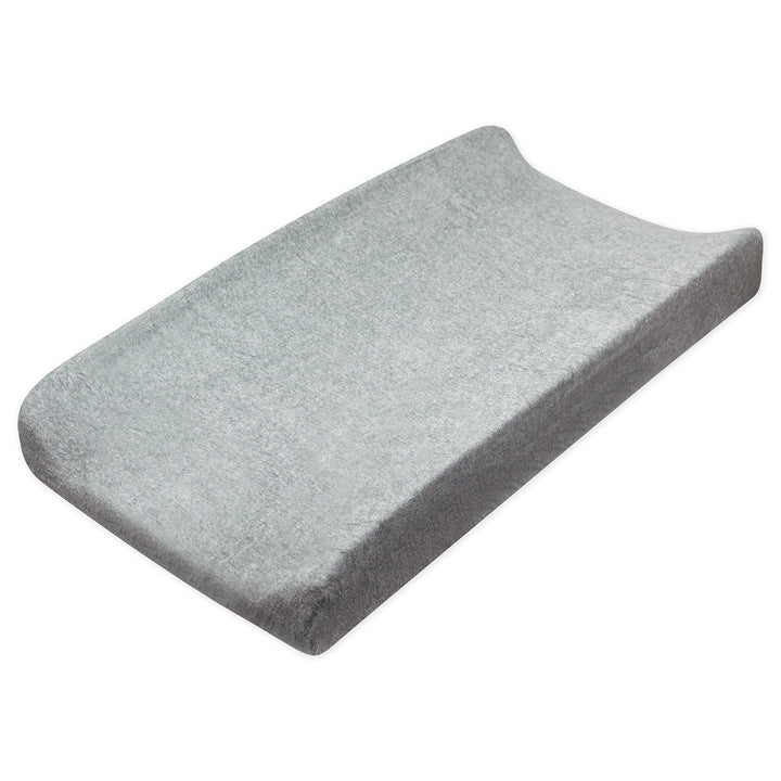 HonestBaby Organic Cotton Changing Pad Cover, Gray Heather, One Size