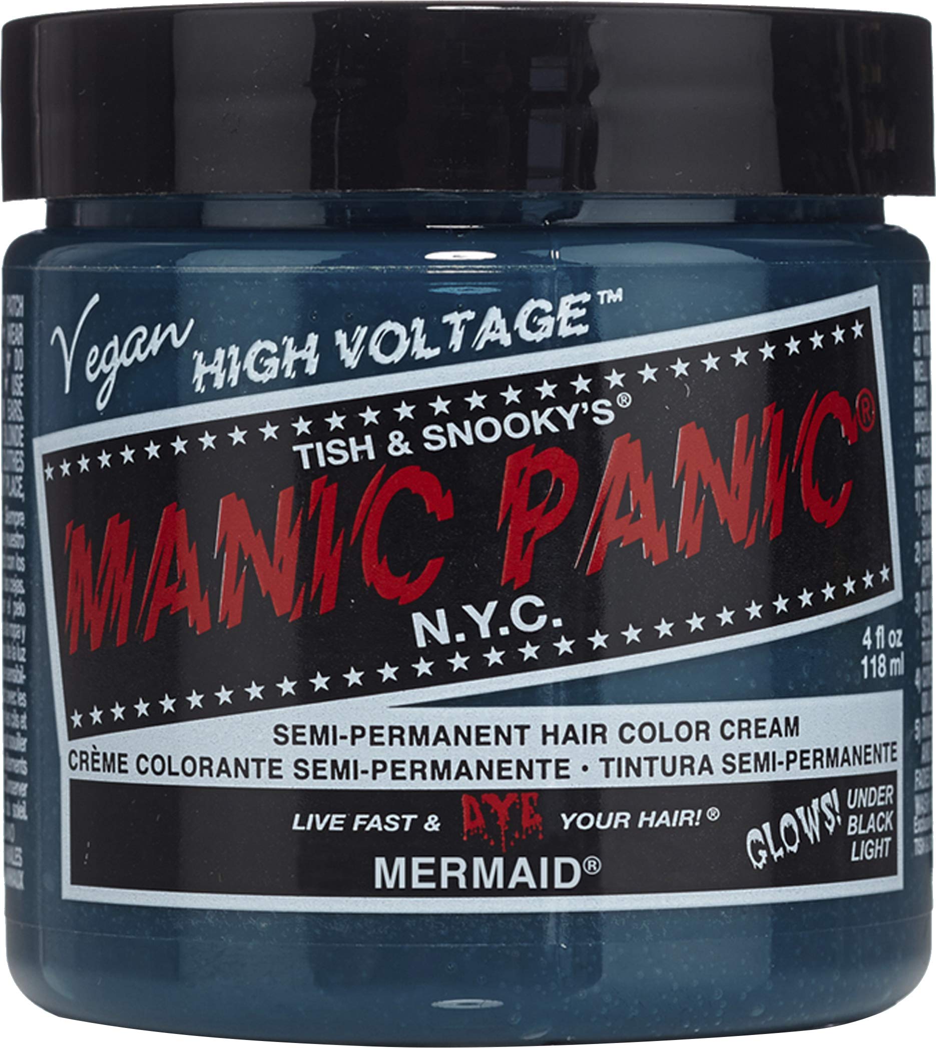 Manic Panic High Voltage Semi Permanent Hair Colour - MERMAID, 118 ml