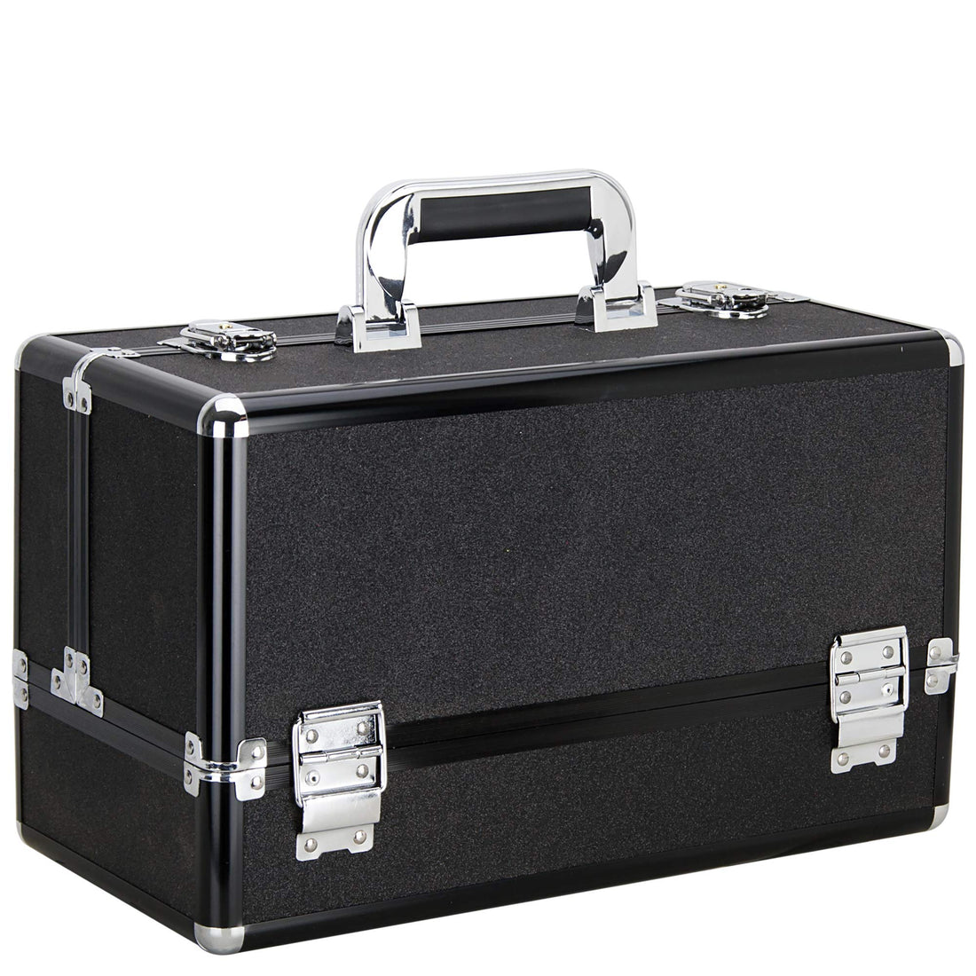 Ver Beauty Ver Beauty 6-tiers Accordion Trays Professional Cosmetic Makeup Train Case Organizer Travel - Vk3203