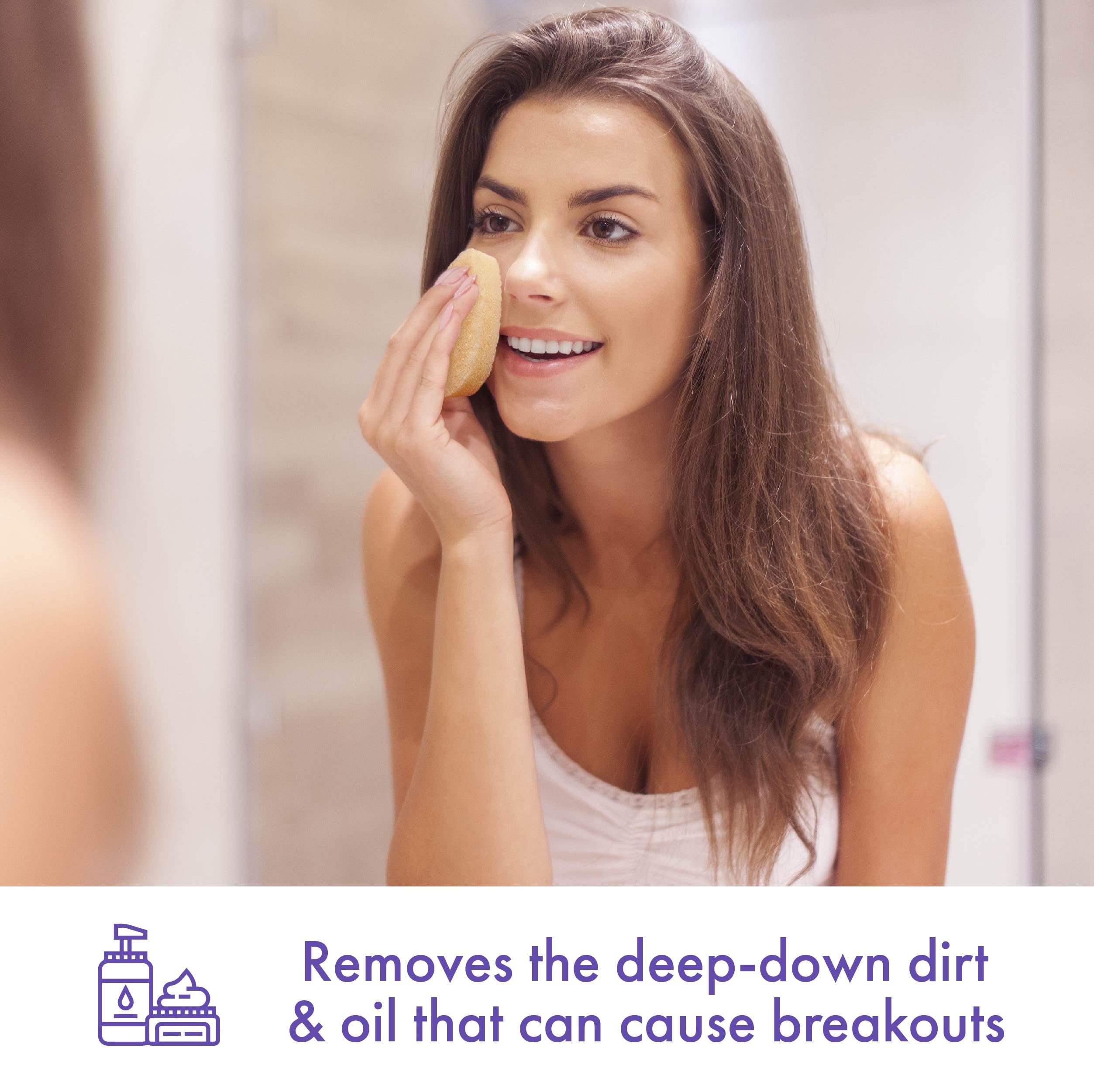 Buf-Puf Gentle Facial Sponge 1 Each by Buf-Puf