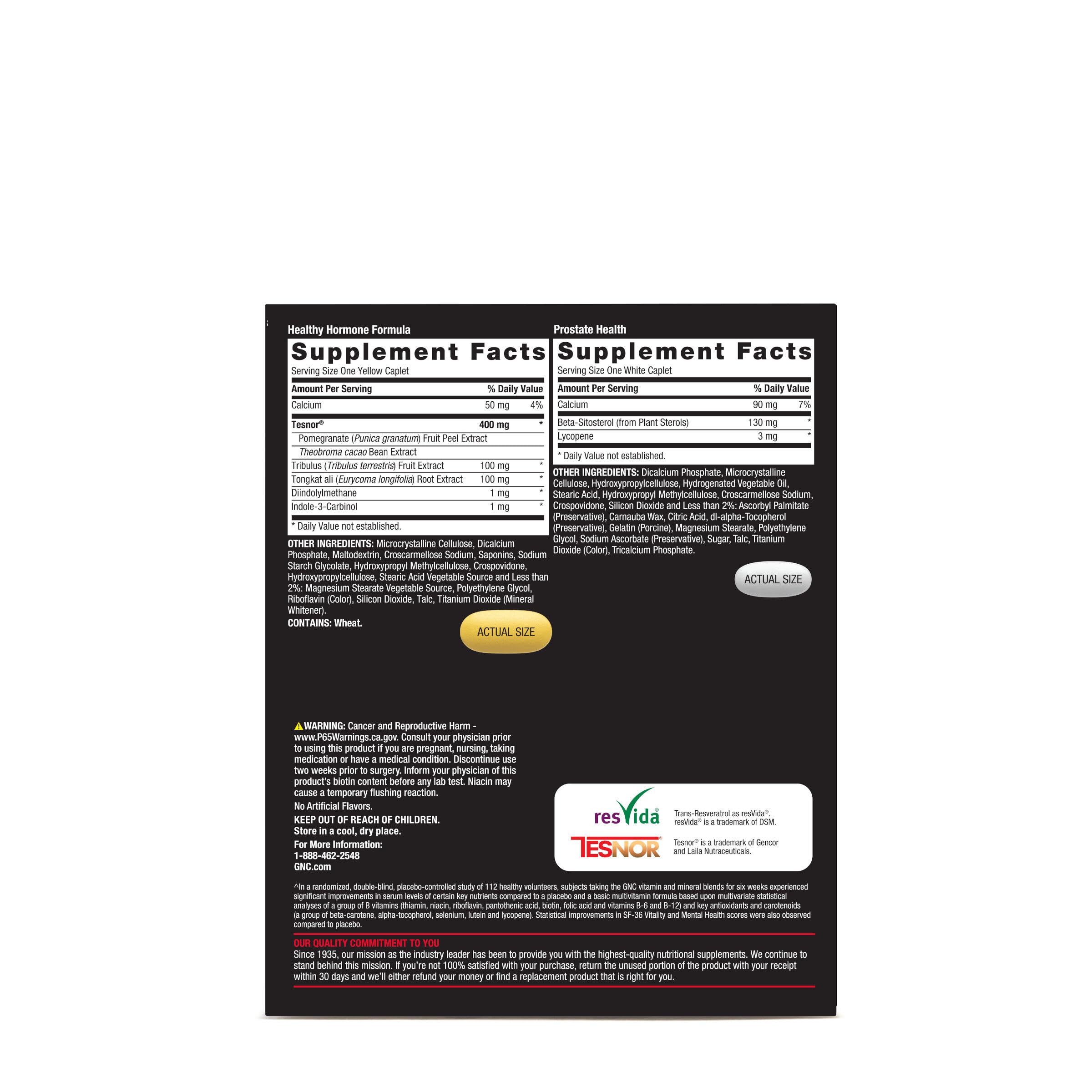 GNC Mega Men Healthy Testosterone Vitapak Program | 30 Servings