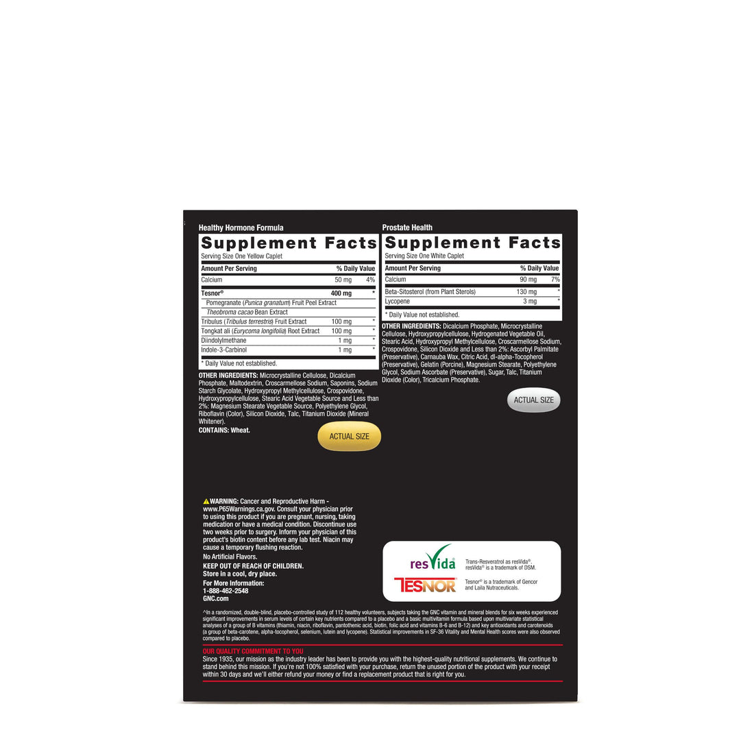 GNC Mega Men Healthy Testosterone Vitapak Program | 30 Servings