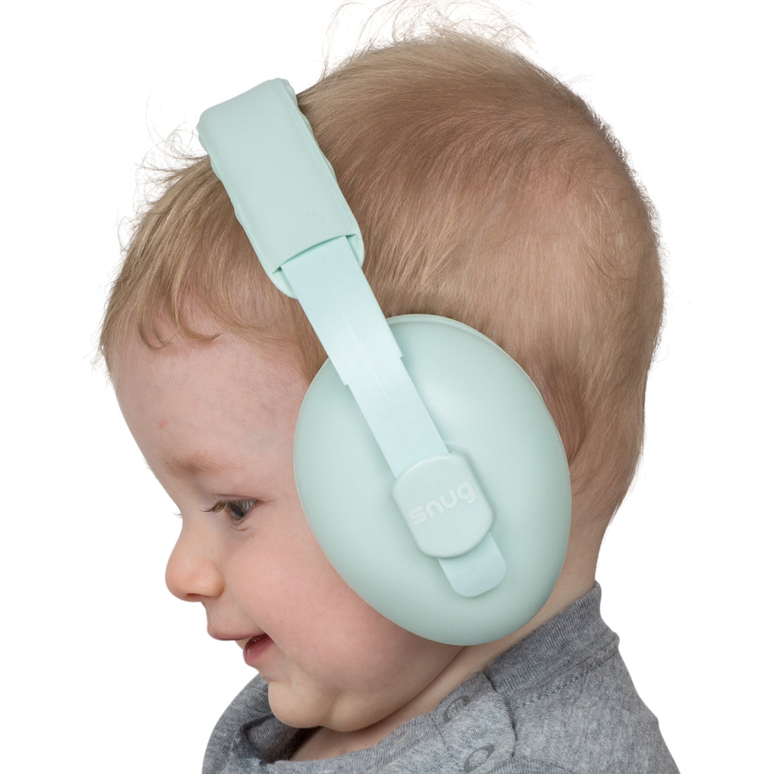 Snug Baby Earmuffs, Best Toddler & Infant Hearing Protection Ages 0-2+ Ear Protection for Babies (Aqua)